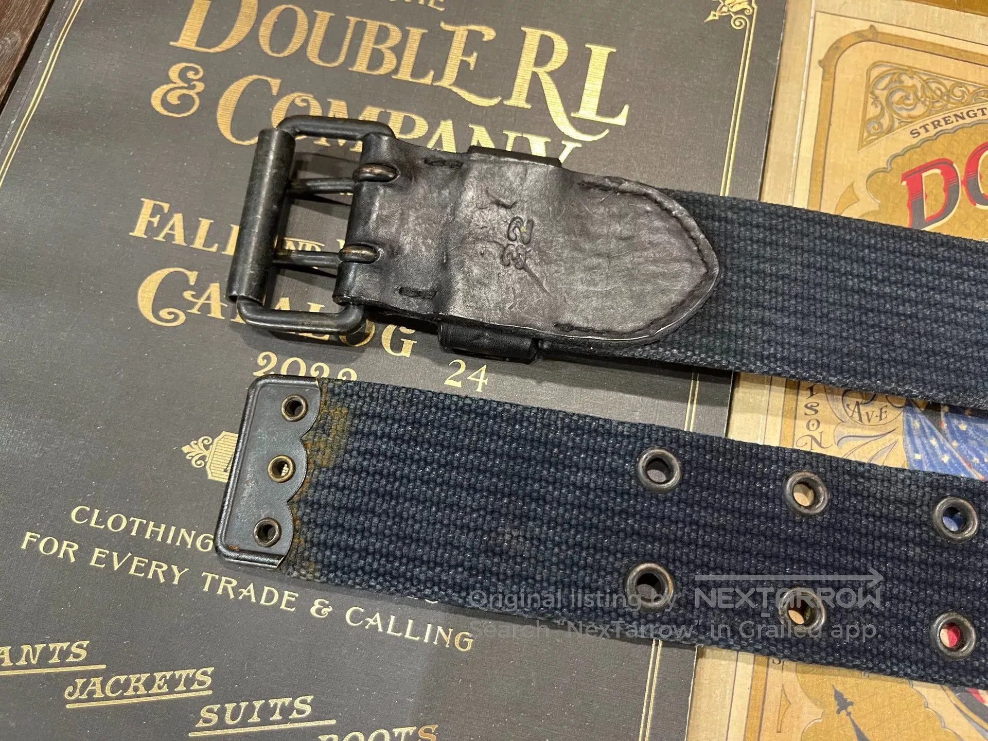 RRL Ralph Lauren vintage rrl ralph lauren belt. Size ONE SIZE - 5 Thumbnail