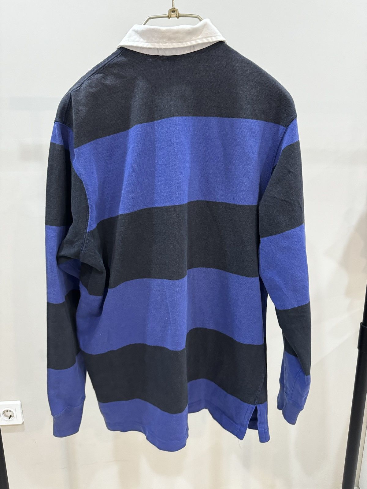 Polo Ralph Lauren Vintage Iconic Stripes Rugby Size US L / EU 52-54 / 3 - 3 Thumbnail