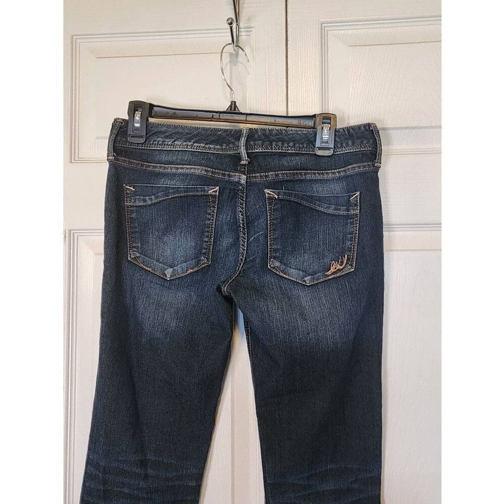Express Express Dark Jeans Size 26" / US 2 / IT 38 - 5 Thumbnail