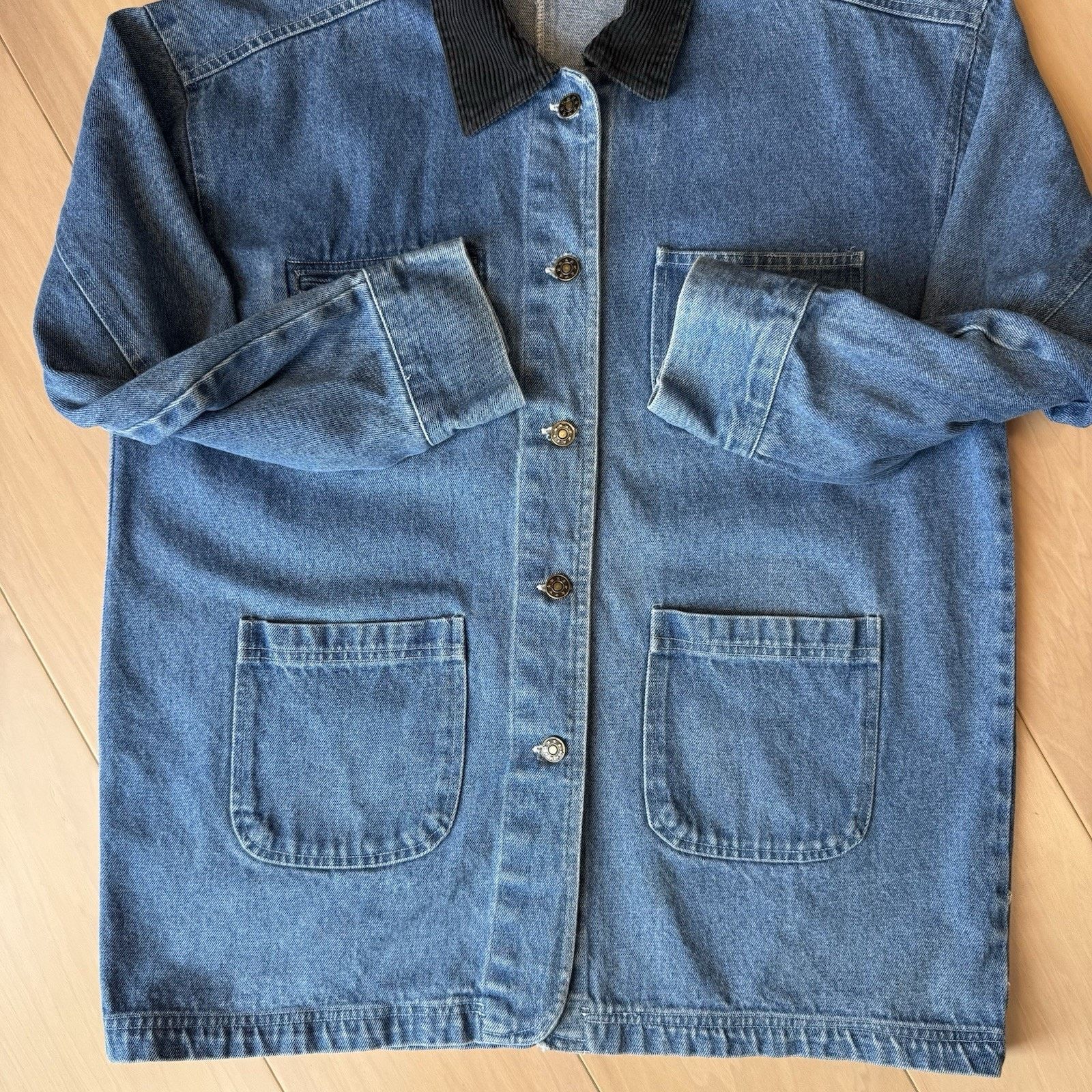 Vintage Vintage Northwest Denim Chore Jacket Medium Blue 80s Size US M / EU 48-50 / 2 - 6 Thumbnail
