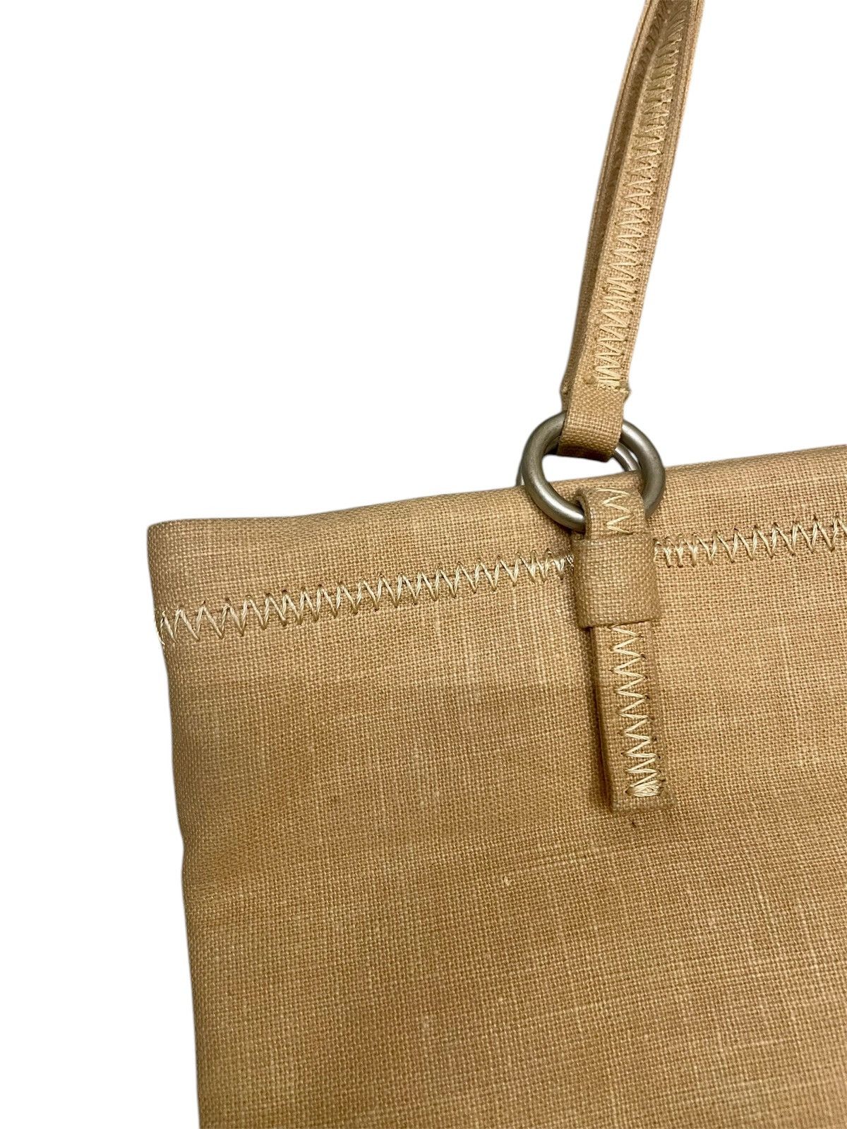 Japanese Brand × Vintage SAZABY Japan Handcrafted Canvas Tote – Rare Archive Piece Size ONE SIZE - 4 Thumbnail