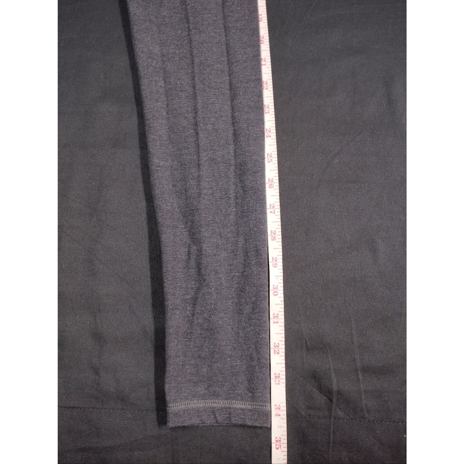 Champion Champion Charcoal Grey Athletic Leggings with Interior Logo Size 22" - 5 Thumbnail