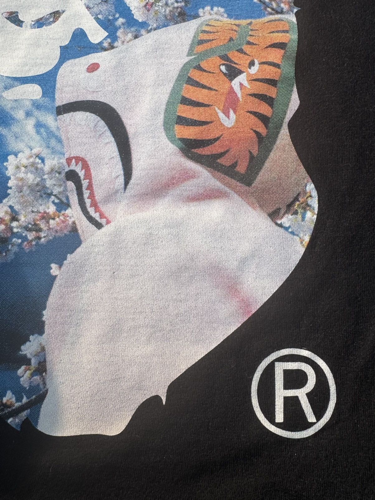 Bape Sakura Ape Head Photo Tee (2018) Size US M / EU 48-50 / 2 - 3 Thumbnail