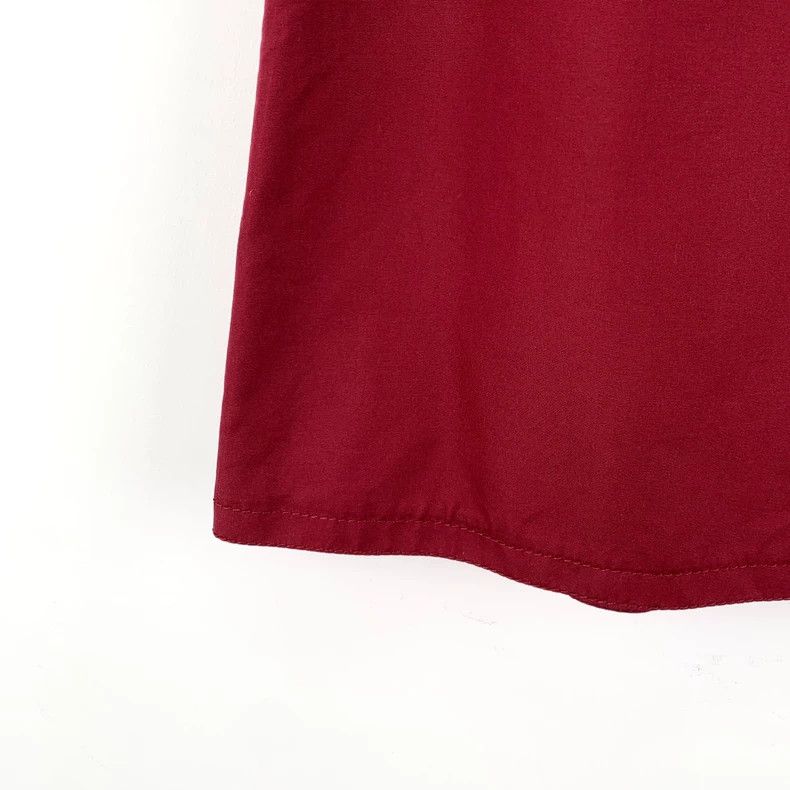 Gucci Gucci Red cotton hem split design casual skirt Size 25" / US 0 / IT 36 - 4 Thumbnail