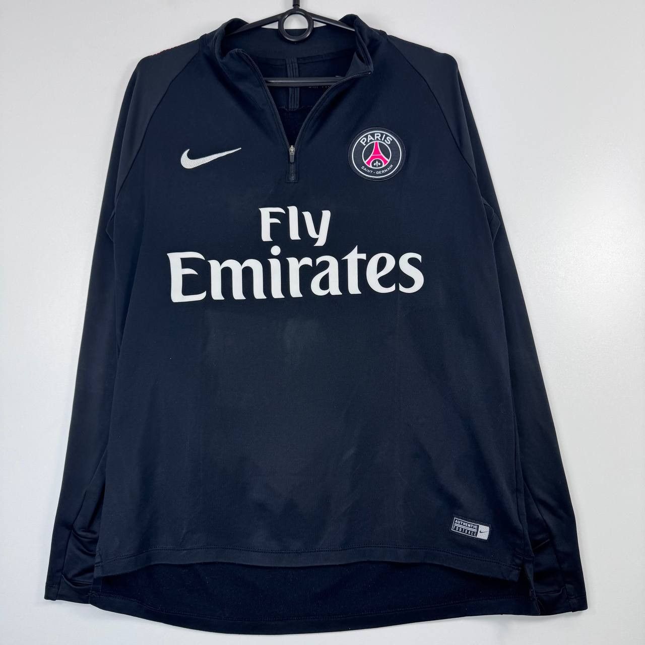 Nike Nike Paris Saint Germain Dri Fit Training Top Fly Emirates M Size US M / EU 48-50 / 2 - 2 Thumbnail