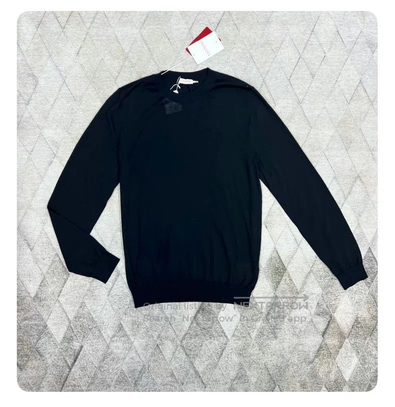 Valentino Valentino Black knitwear Size US L / EU 52-54 / 3 - 1 Thumbnail