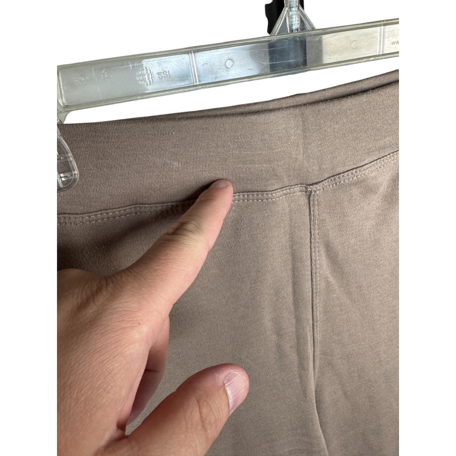 Other Hasting & Smith Slim Leg Pants PM Petite Taupe Gray Size 34" / US 12 / IT 48 - 4 Thumbnail