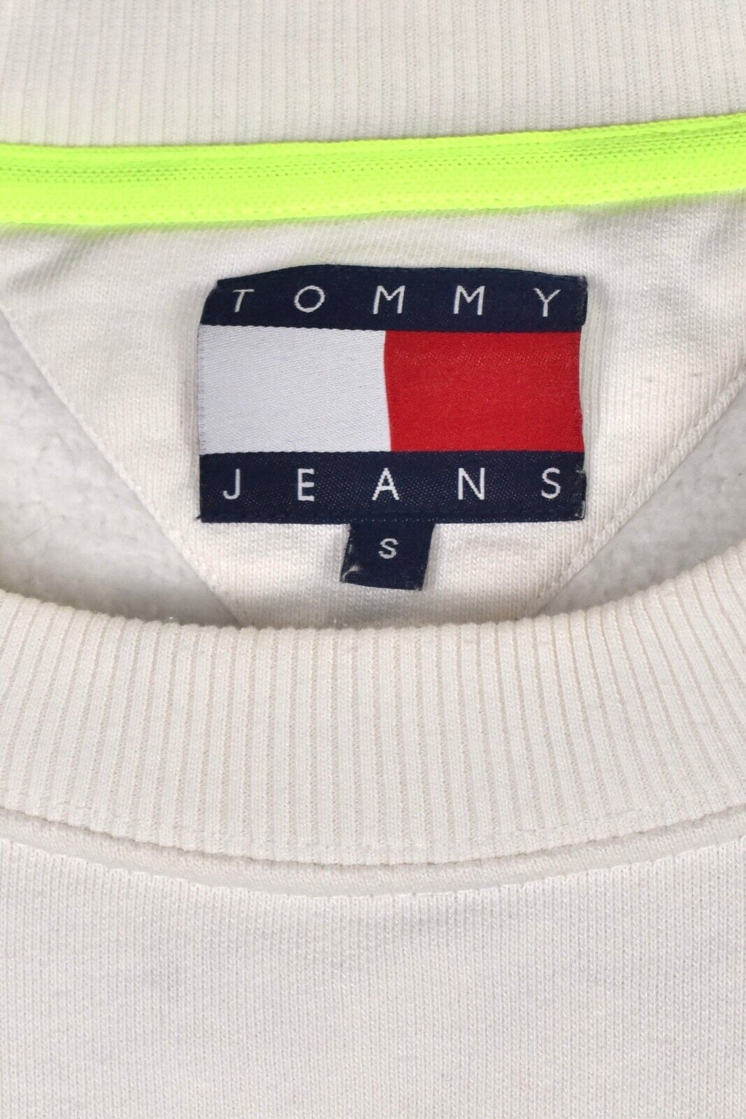 Tommy Hilfiger Modern Tommy Hilfiger sweatshirt (S), white crewneck Size US S / EU 44-46 / 1 - 4 Thumbnail