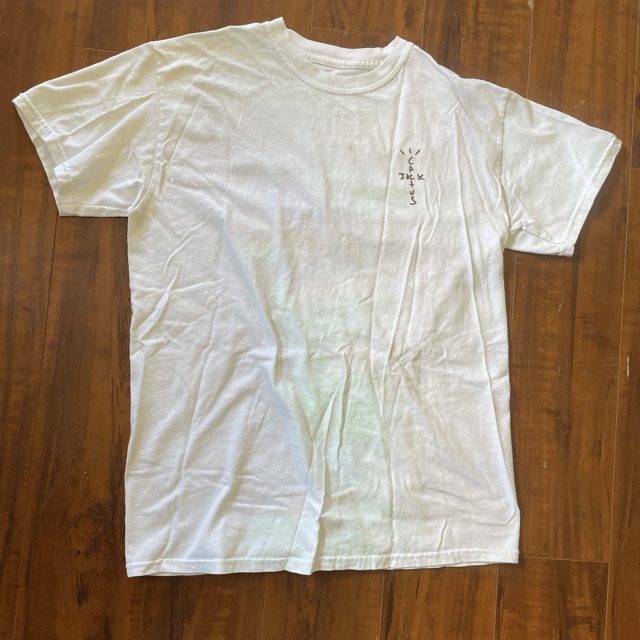 Travis Scott Cactus Jack White Tee Size US M / EU 48-50 / 2 - 1 Thumbnail