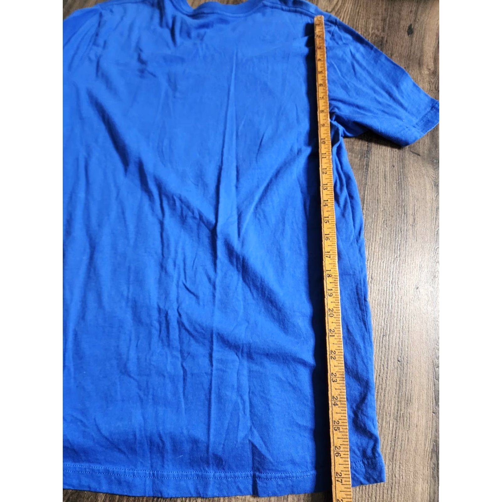 Next Level Next Level T-Shirt Adult XL Slim Fit Logo Blue 100% Cotton Short Sleeve Crew Neck Unisex Beer Two Goats Brewing Hector NY MENS Size US XL / EU 56 / 4 - 2 Thumbnail