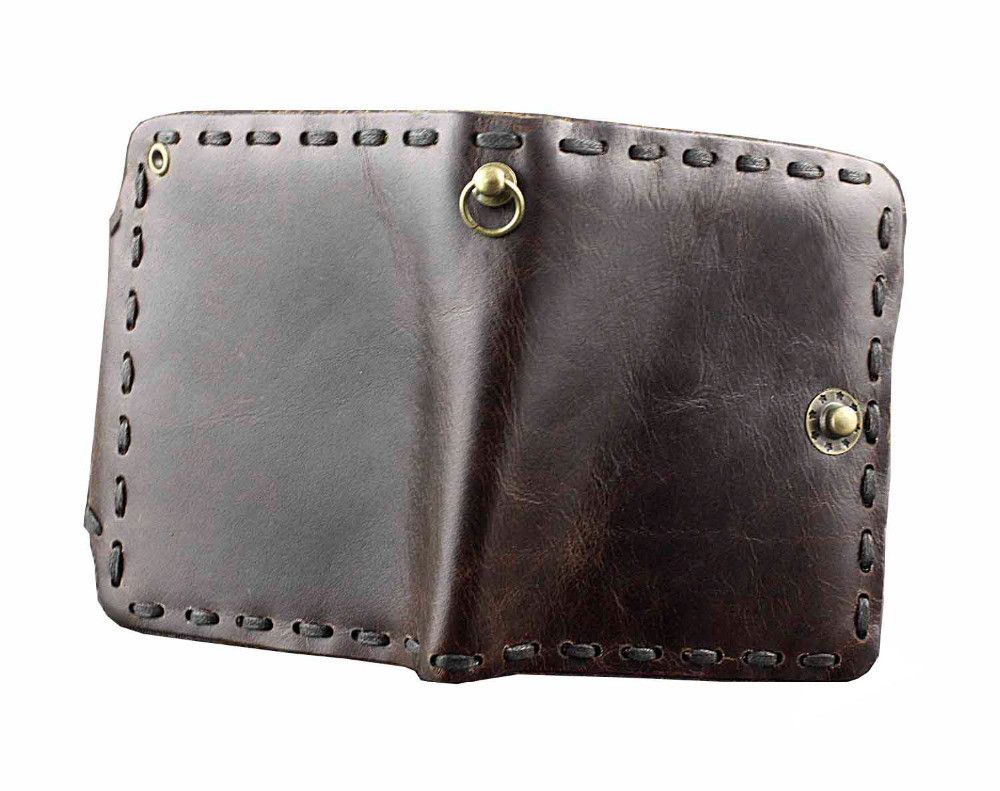 Japanese Brand × Leather × Vintage Leather Wallet with Chain Size ONE SIZE - 2 Thumbnail