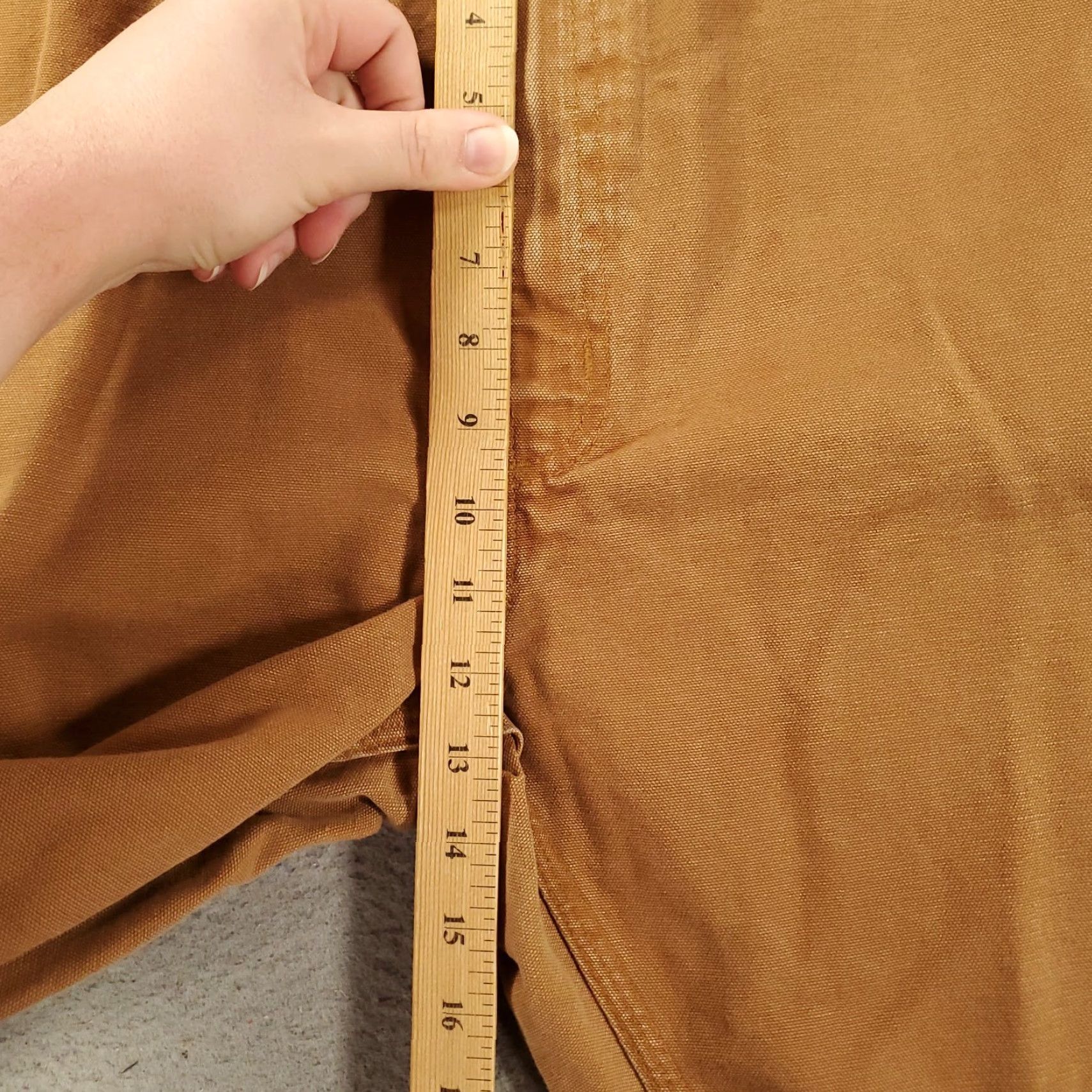 Carhartt Carhartt Canvas Pants Mens 46x30 Brown Relaxed Fit Carpenter 100097 211 Size US 30 / EU 46 - 5 Thumbnail