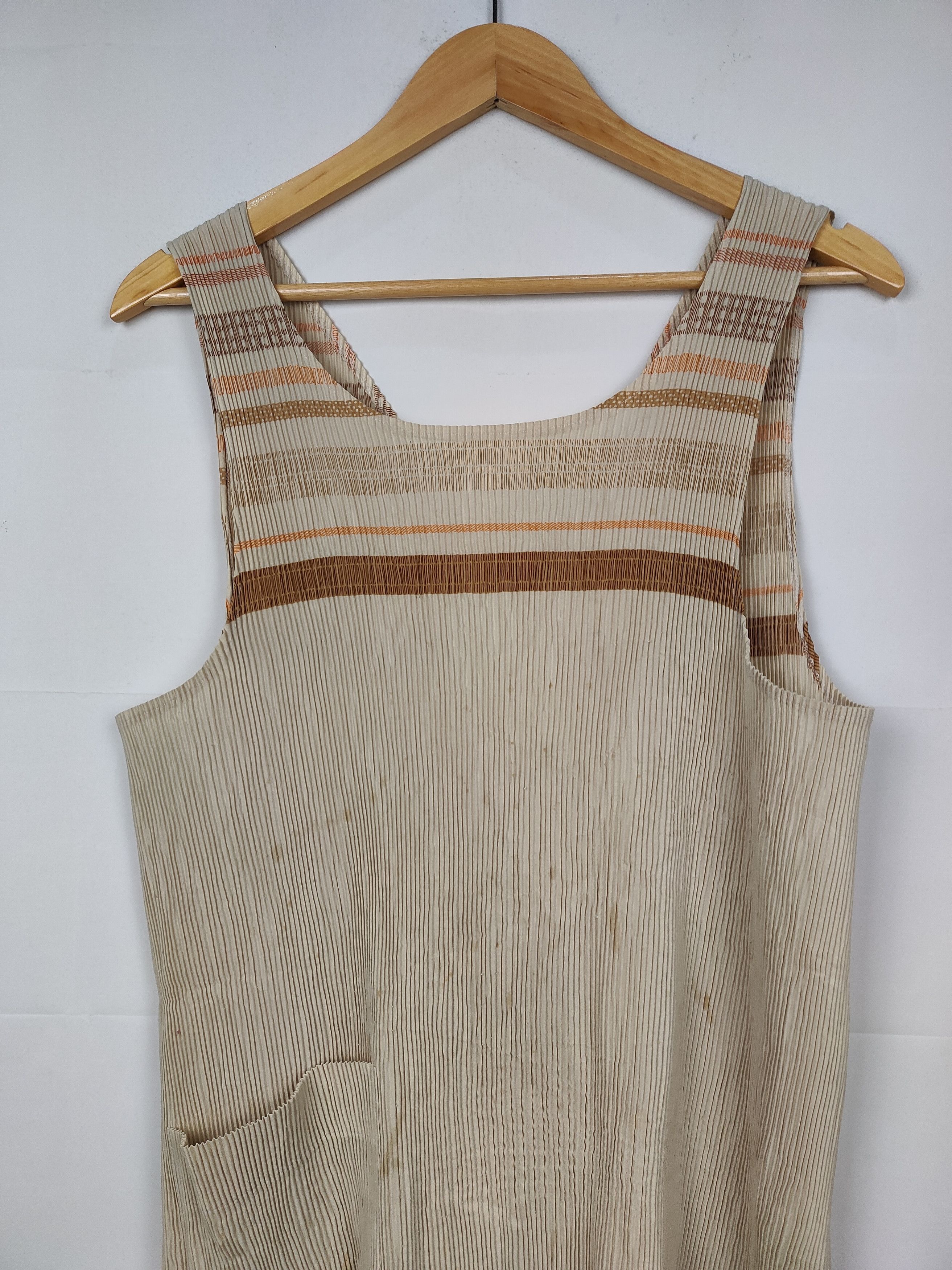 Issey Miyake Issey Miyake Pleated Midi Dress Size S / US 4 / IT 40 - 2 Thumbnail
