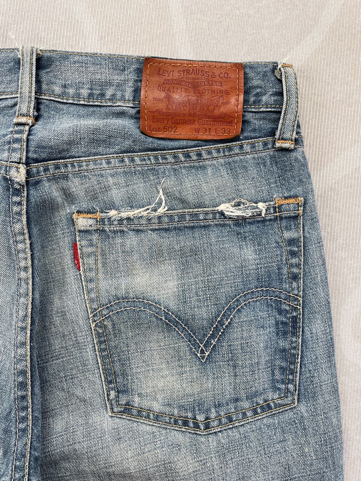 Levi's Vintage Levis 502 Japan Size US 30 / EU 46 - 10 Thumbnail