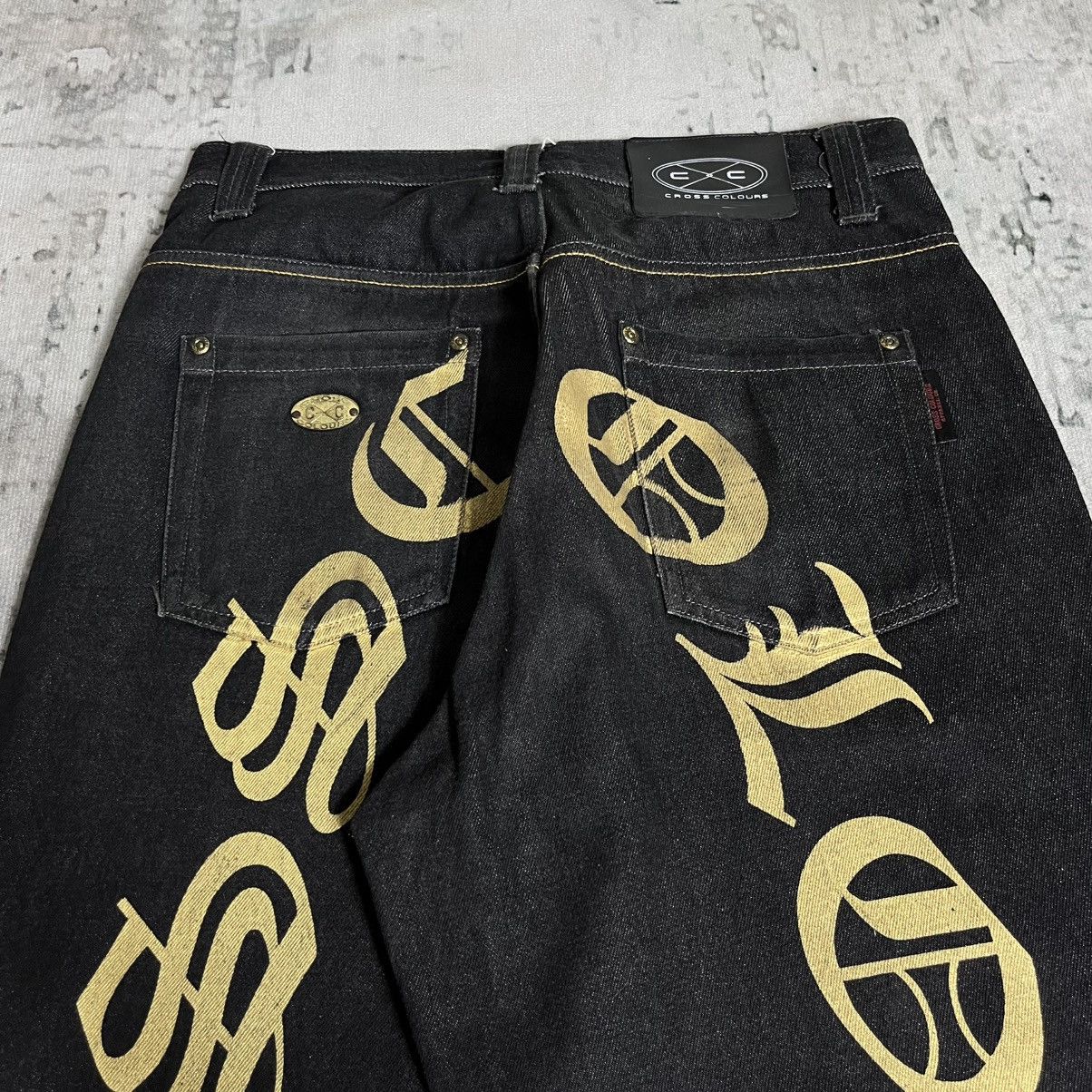 Cross Colours × JNCO × Vintage raw denim vintage cross colours Size US 32 / EU 48 - 6 Thumbnail