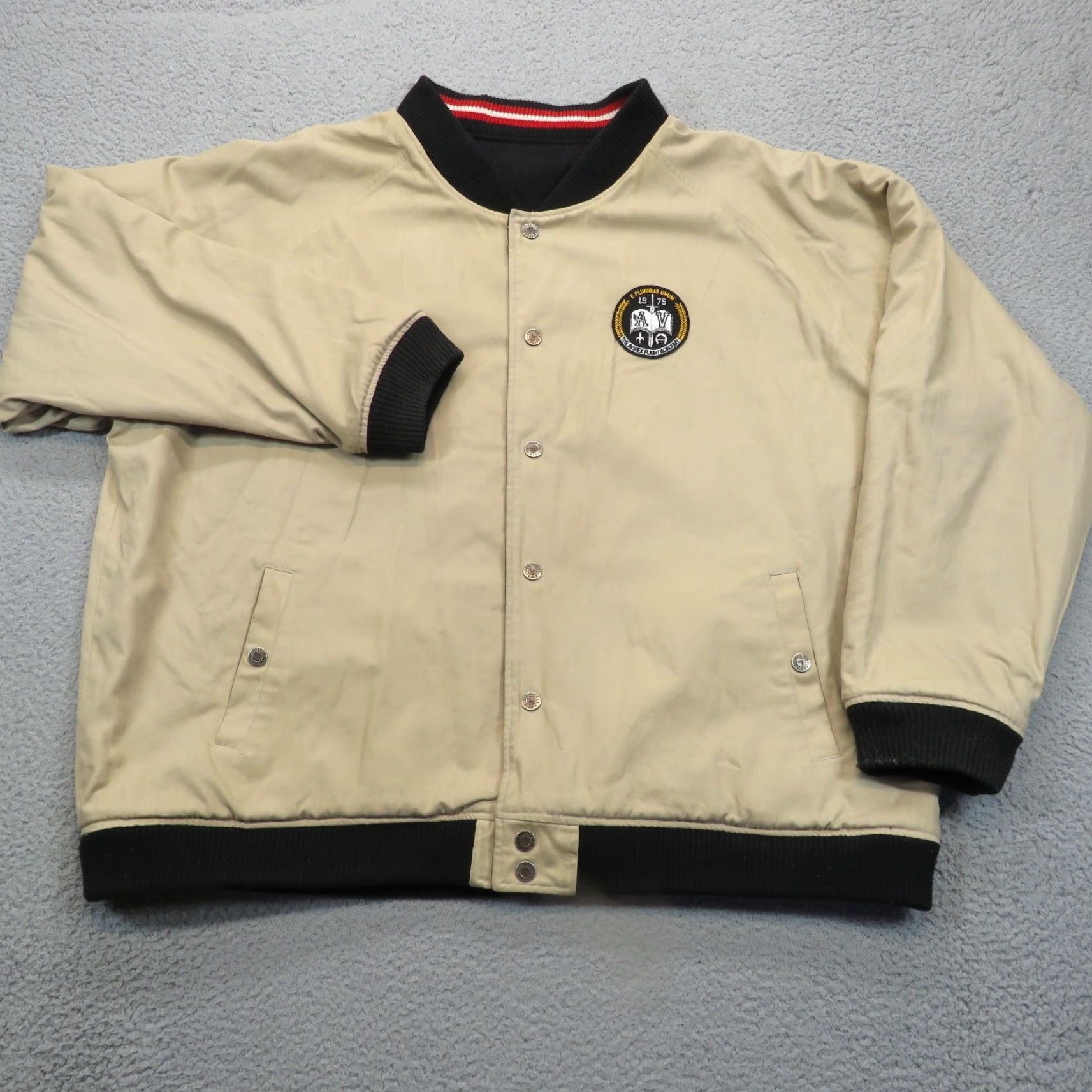 Avirex VINTAGE Avirex Jacket Mens XXXL Flight Bomber Pilot Reversible Patches Aviator Varsity 90s USA Military Men Size US XXL / EU 58 / 5 - 3 Thumbnail