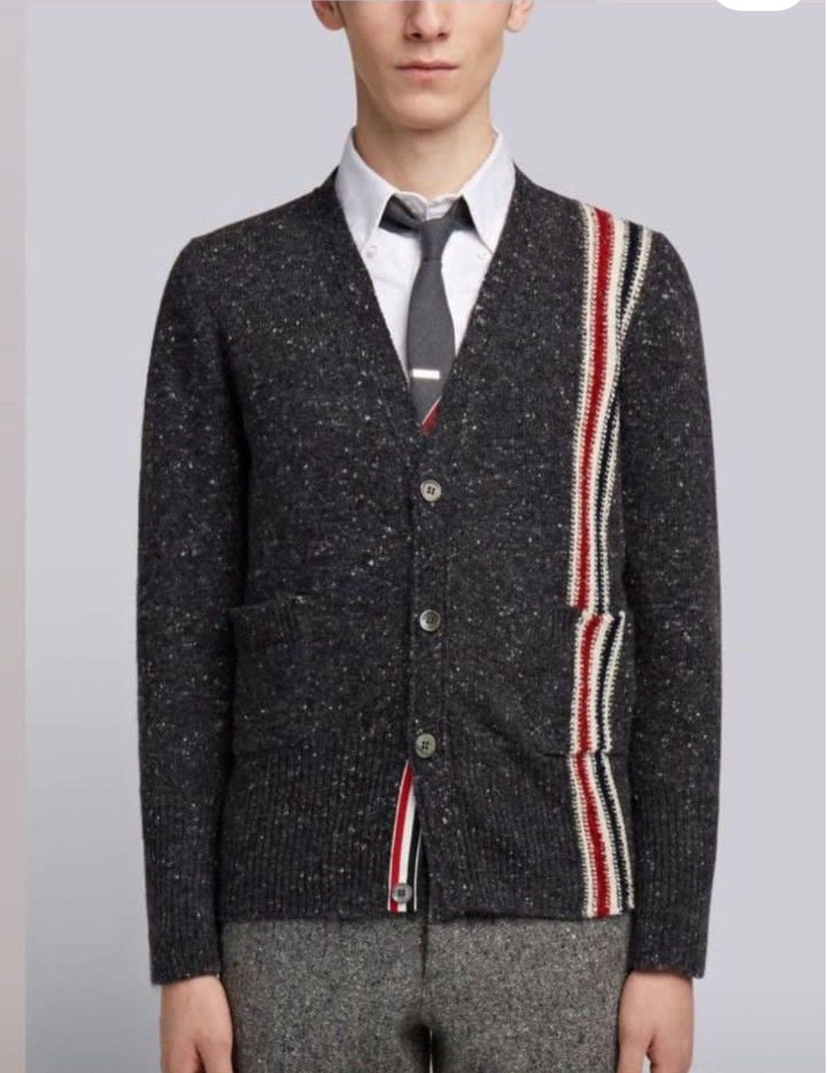 Thom Browne Thom Browne Wool Knit Cardigan Sweater Size US XS / EU 42 / 0 - 1 Thumbnail