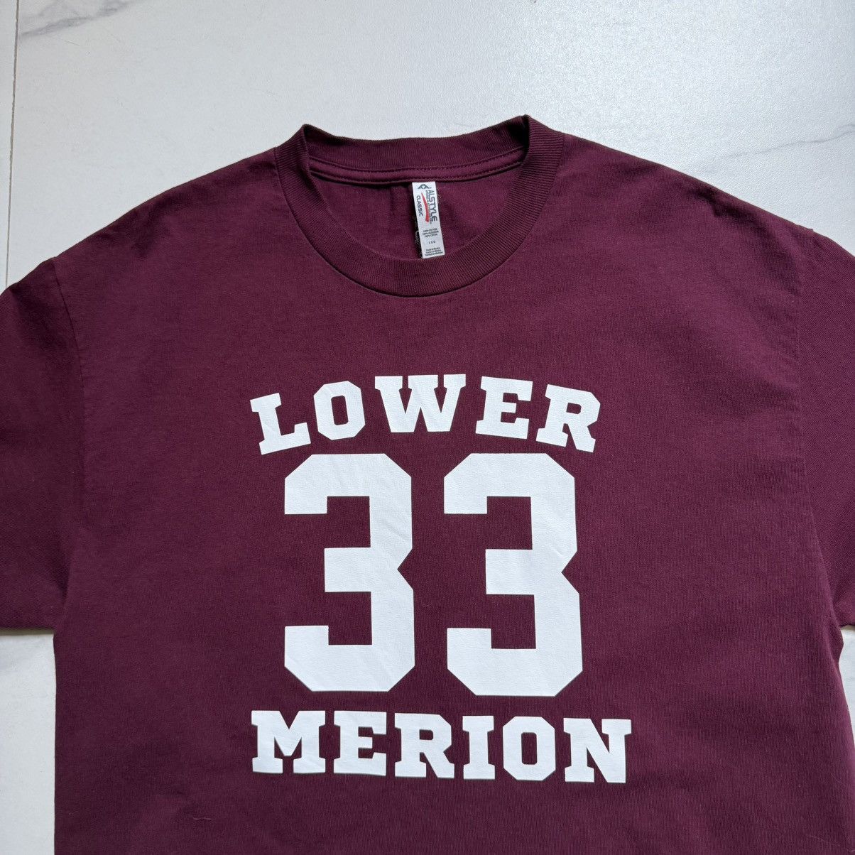 Vintage Vintage Y2K Kobe Bryant Lower Merion T-Shirt Size US L / EU 52-54 / 3 - 5 Thumbnail