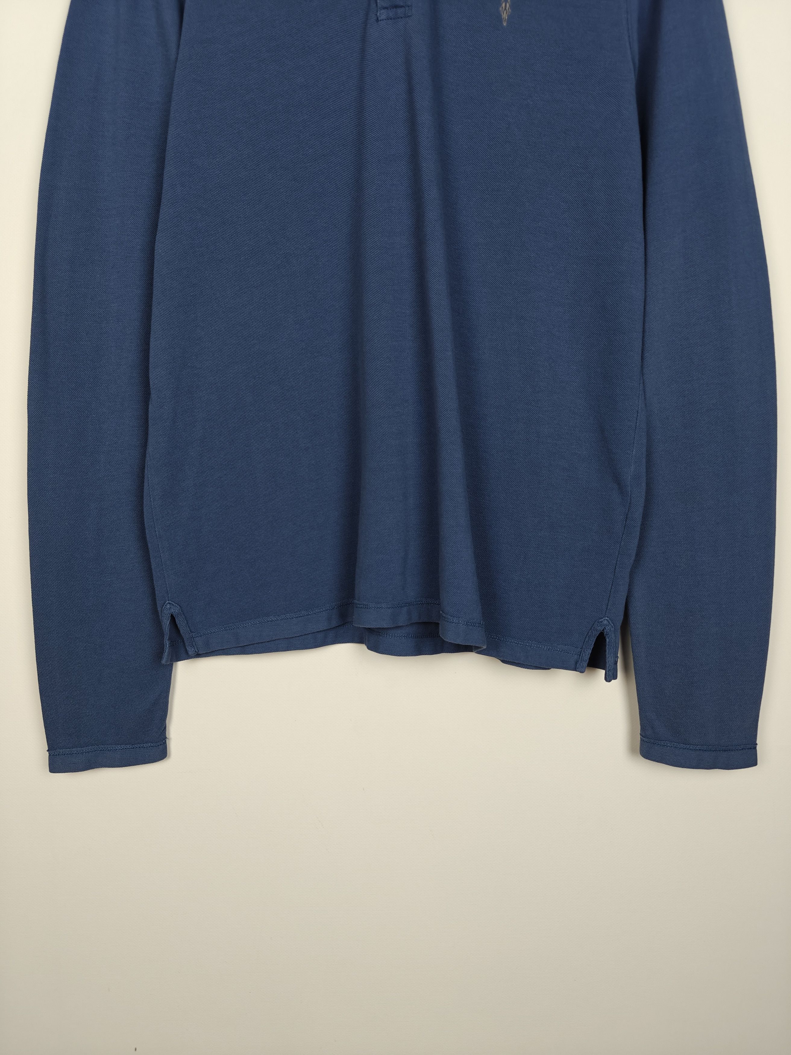 Allsaints Allsaints Longsleeve Pullover Reform LS Polo Blue size XL Size US XL / EU 56 / 4 - 3 Thumbnail