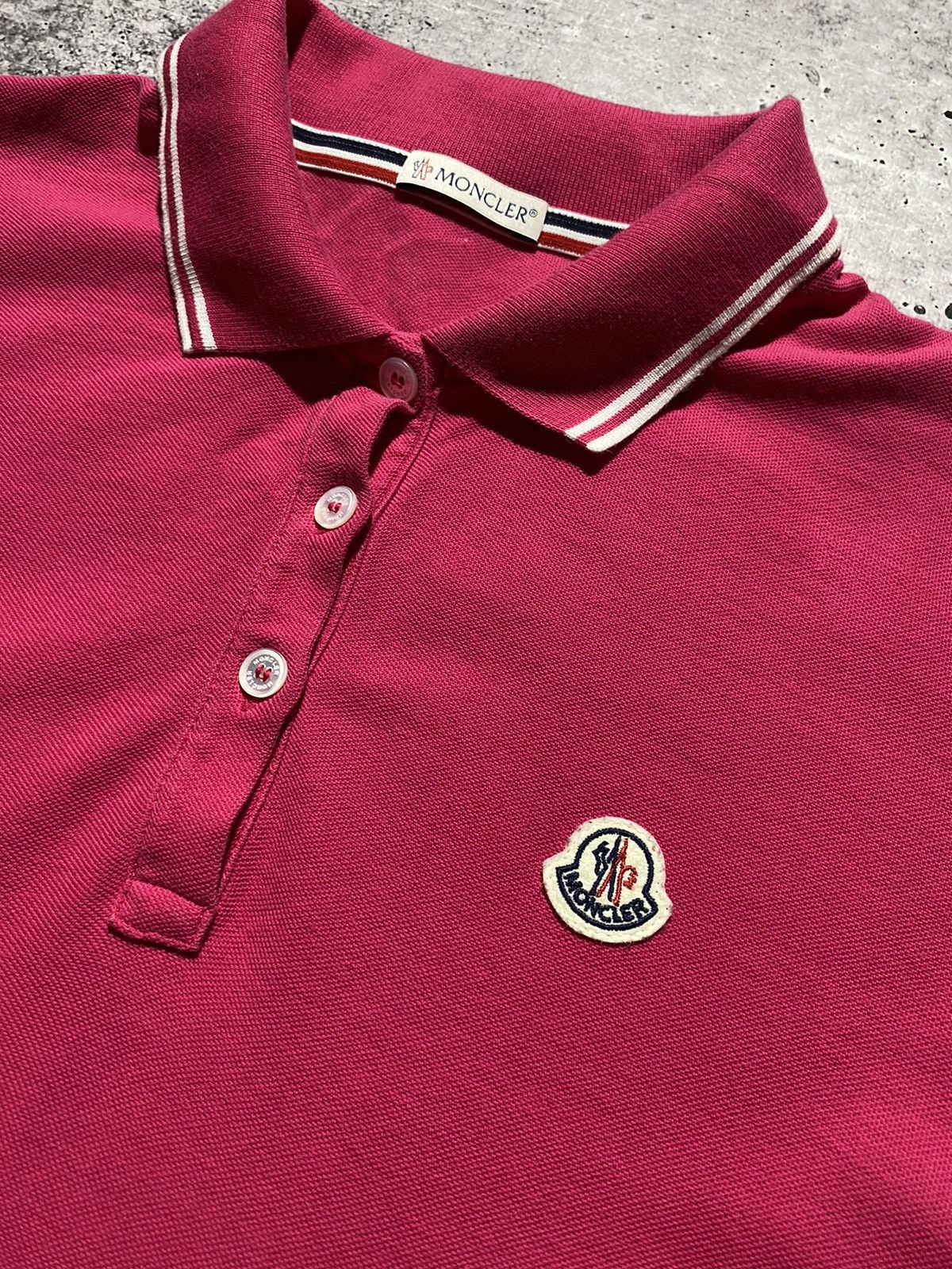 Moncler 💗MONCLER Luxury polo shirt Size M / US 6-8 / IT 42-44 - 6 Thumbnail