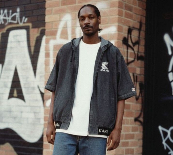 Karl Kani Karl Kani Short Sleeves Hoodie Jacket x Vintage x y2k Size US XXL / EU 58 / 5 - 1 Thumbnail