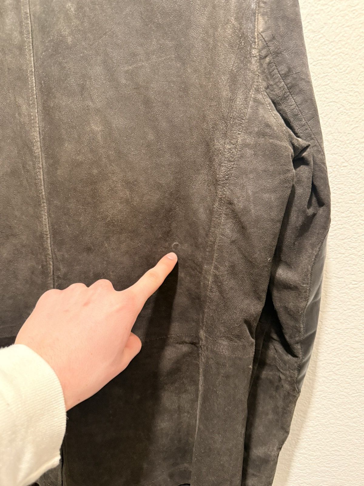Allsaints AllSaints Leather Survey Blazer Jacket Size US M / EU 48-50 / 2 - 7 Thumbnail
