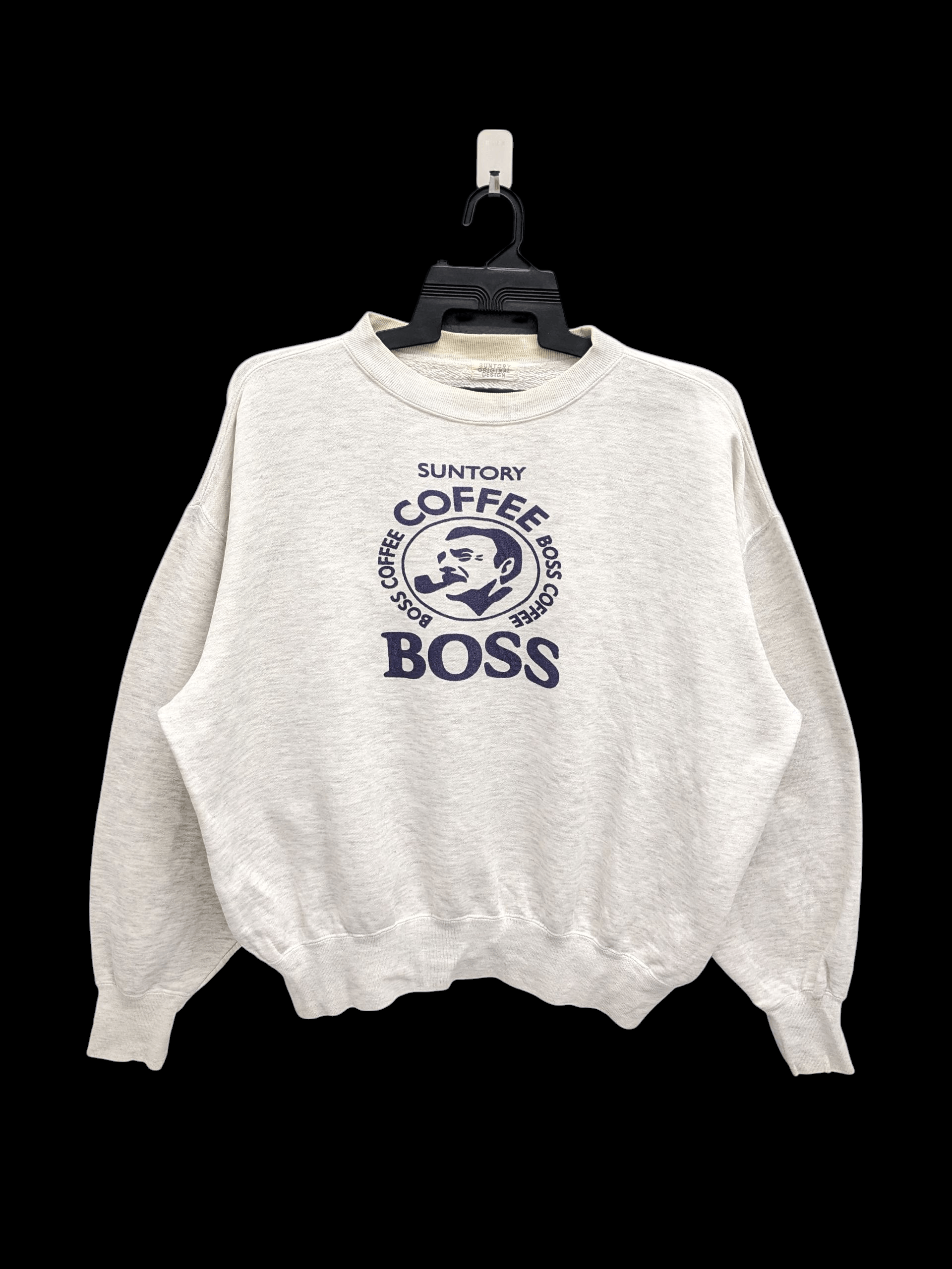 Japanese Brand Vintage Suntory BOSS Coffee Original Design Sweatshirt Size US XXL / EU 58 / 5 - 1 Thumbnail