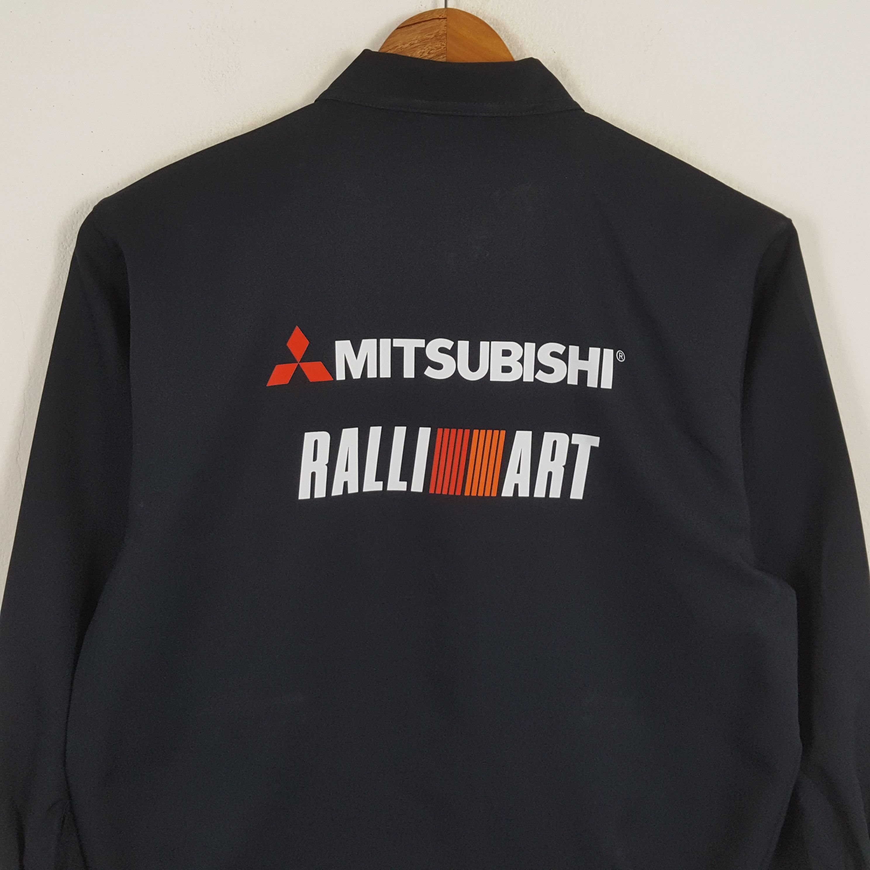 Japanese Brand × Vintage Vintage MITSUBISHI RALLI ART Japanese Racing Custom Jacket Size US L / EU 52-54 / 3 - 2 Thumbnail