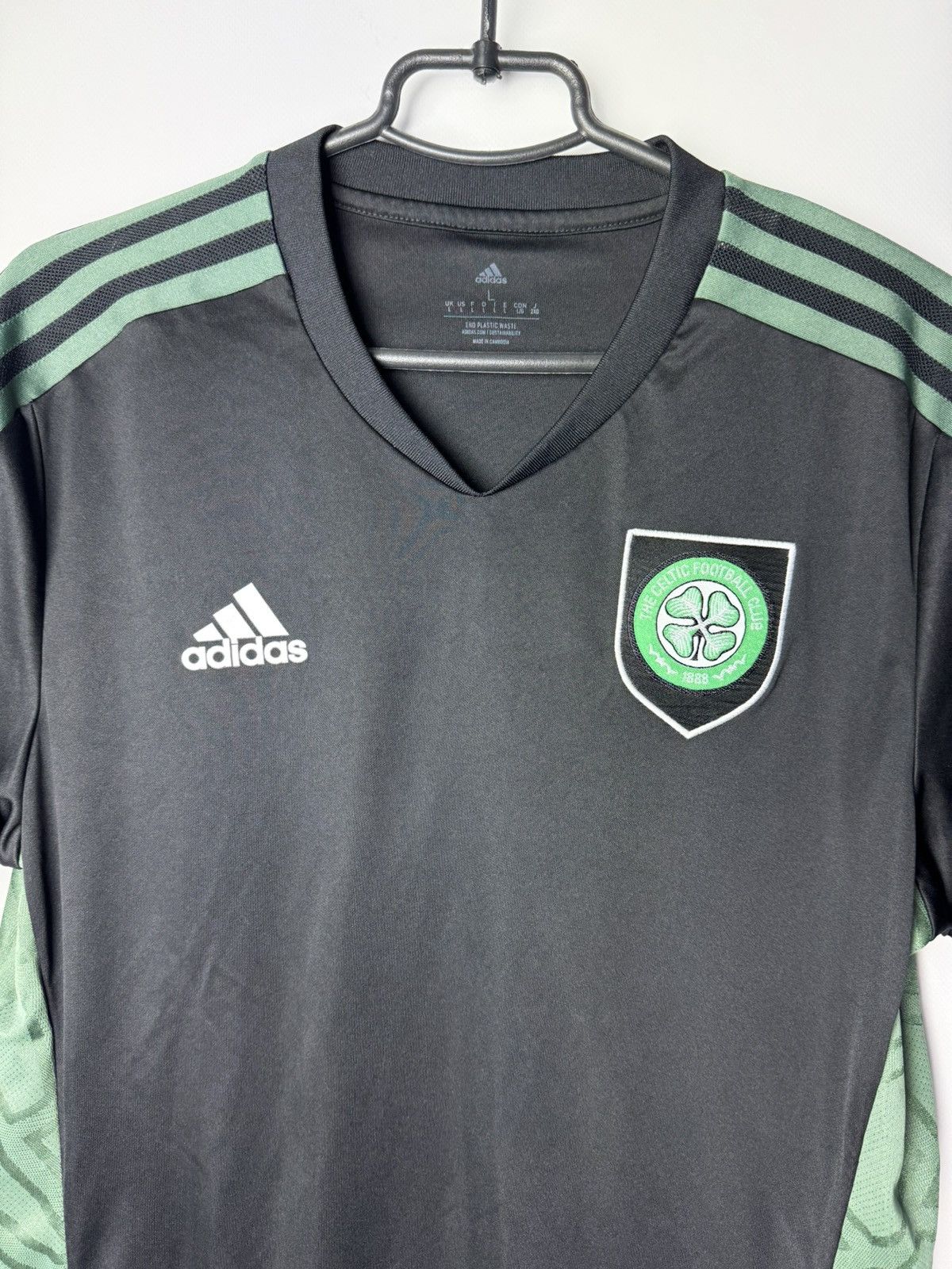 Vintage Celtic 2022 2023 Training Football Soccer Jersey Adidas Size US L / EU 52-54 / 3 - 3 Thumbnail