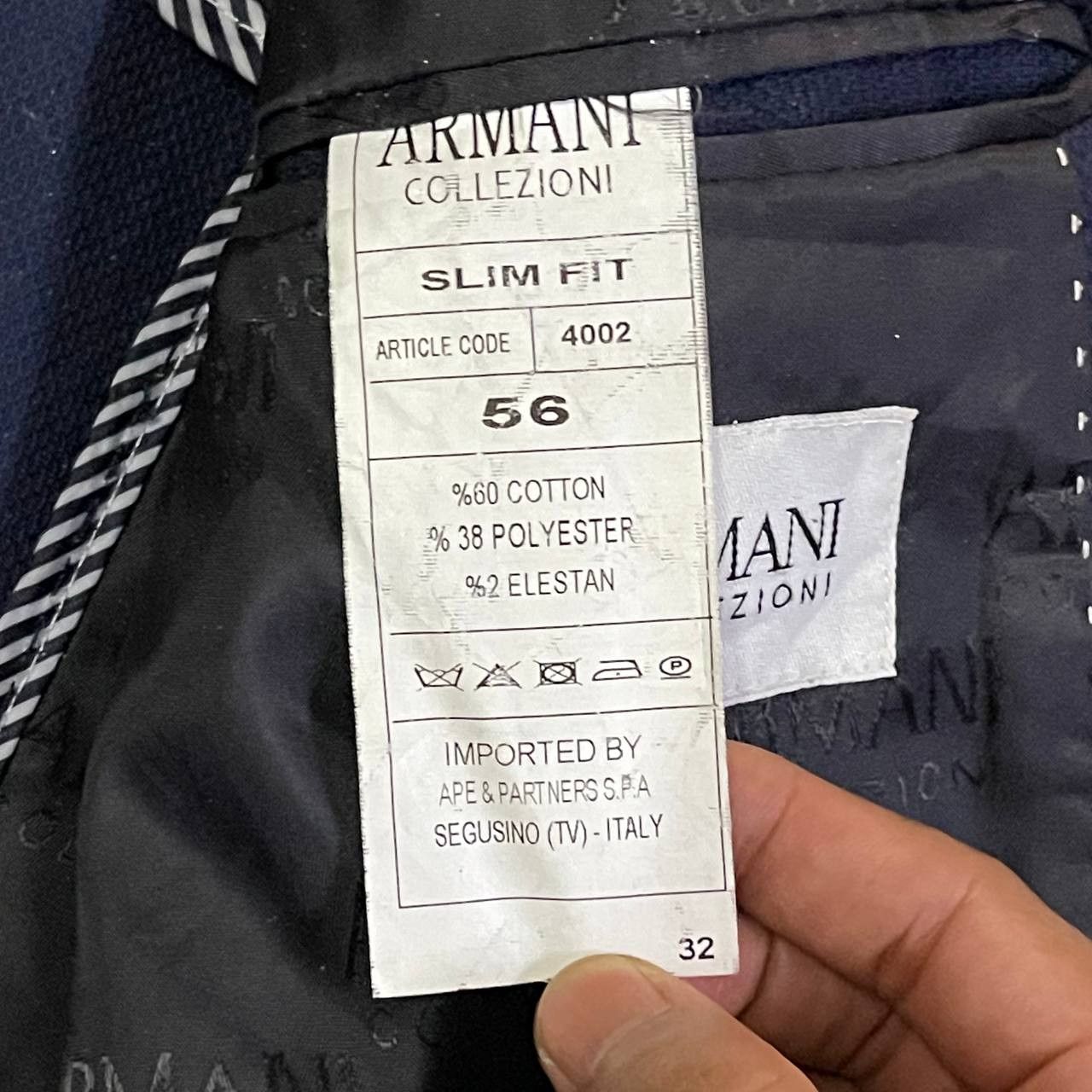 Armani Collezioni Armani Collezioni Slim Fit Blazer Jacket Size US XL / EU 56 / 4 - 10 Thumbnail