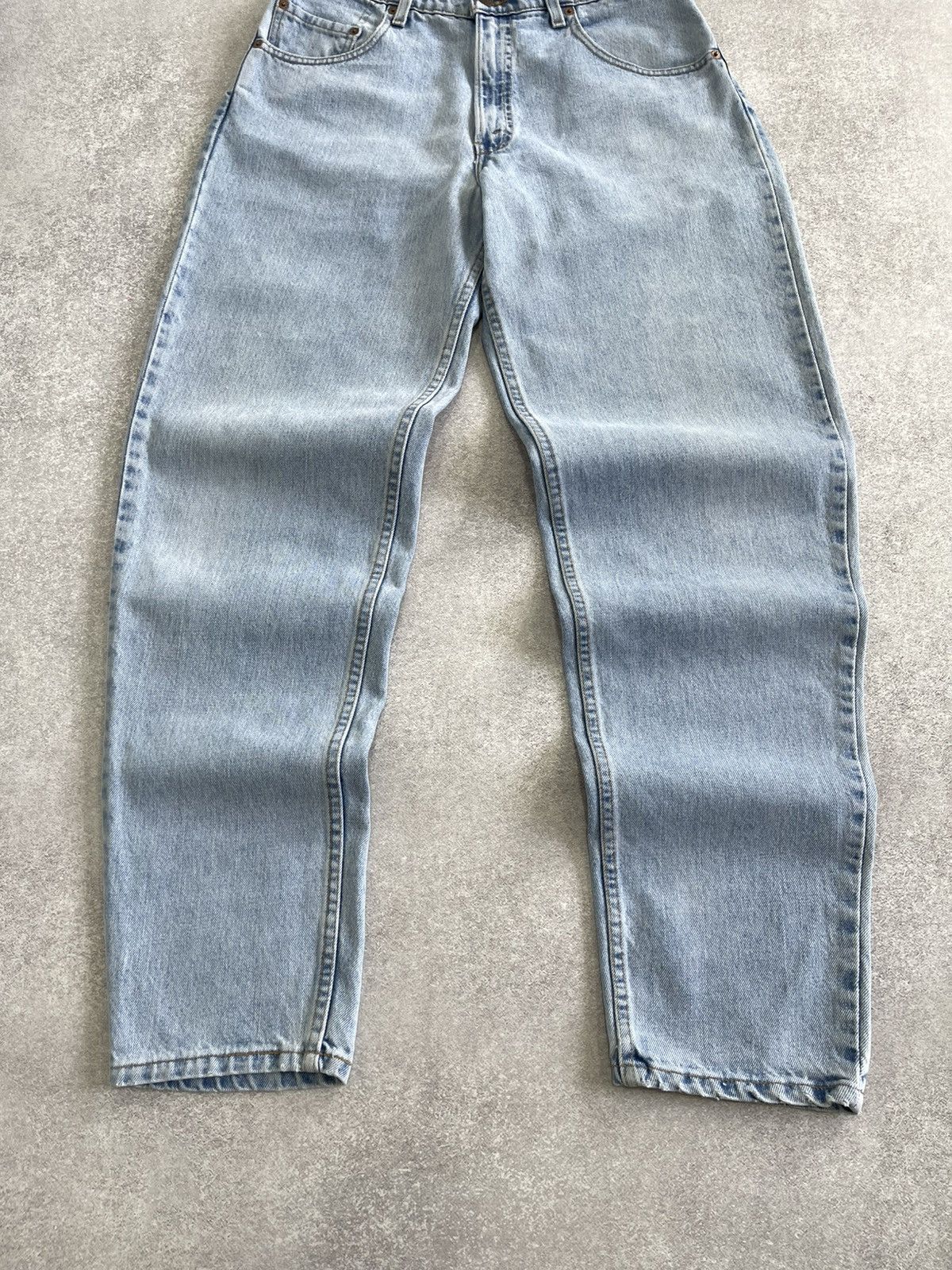Levi's 90's Levi's 560 Loose Fit Tapered Leg Made In USA Jeans Size US 33 - 3 Thumbnail