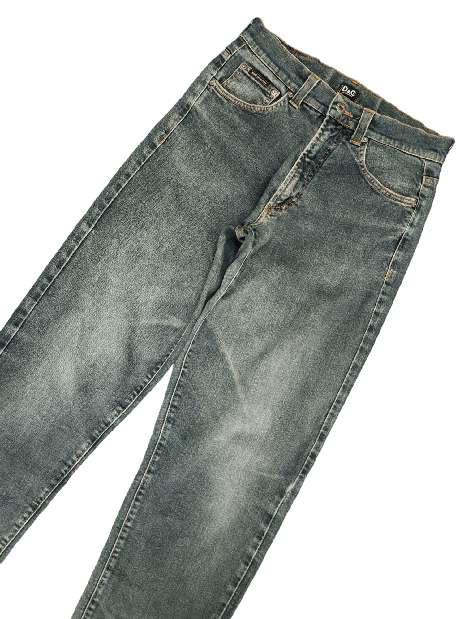 Dolce & Gabbana Vintage Dolce & Gabbana Sand Wash High Rise Denim Jeans Size 30" / US 8 / IT 44 - 5 Thumbnail