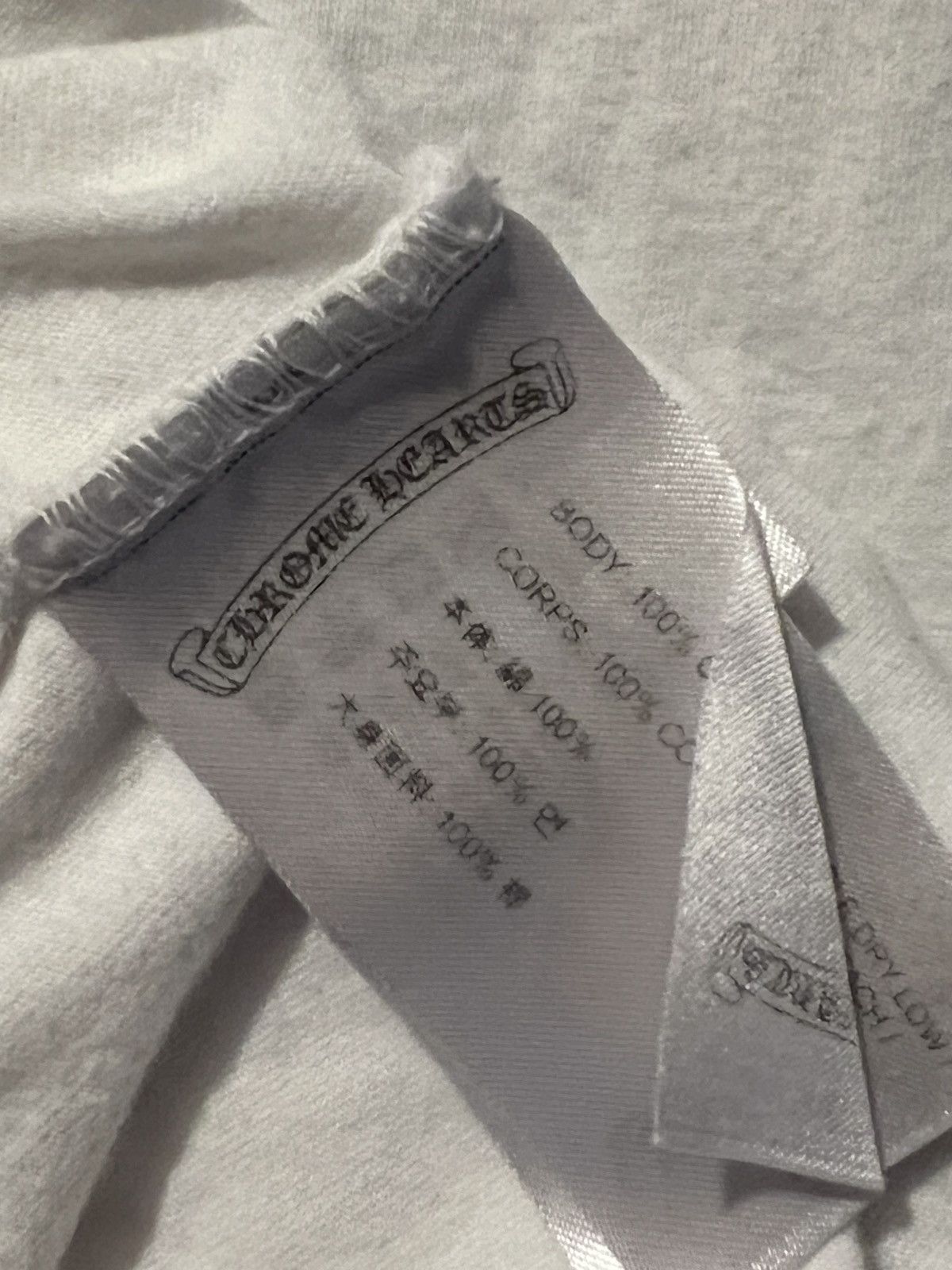 Chrome Hearts Chrome Hearts Multi Logo PocketTee Size US M / EU 48-50 / 2 - 6 Thumbnail