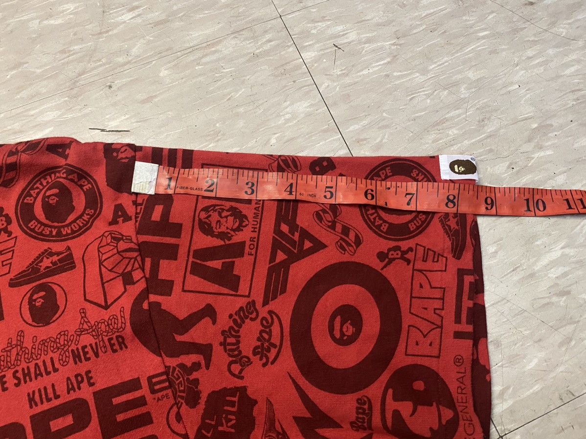 Bape Bape All Over Print T-shirt Size US M / EU 48-50 / 2 - 13 Thumbnail