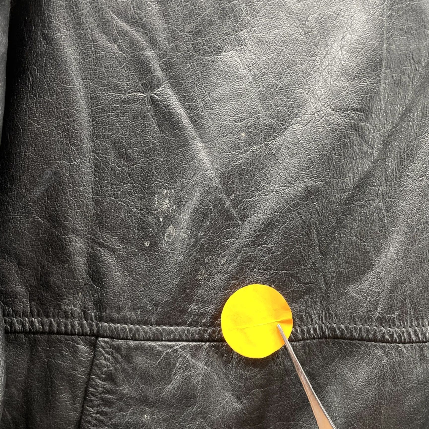 Vintage VINTAGE Knightsbridge 100% Leather Jacket Mens Large Black Moto 90s Biker Size US L / EU 52-54 / 3 - 7 Thumbnail