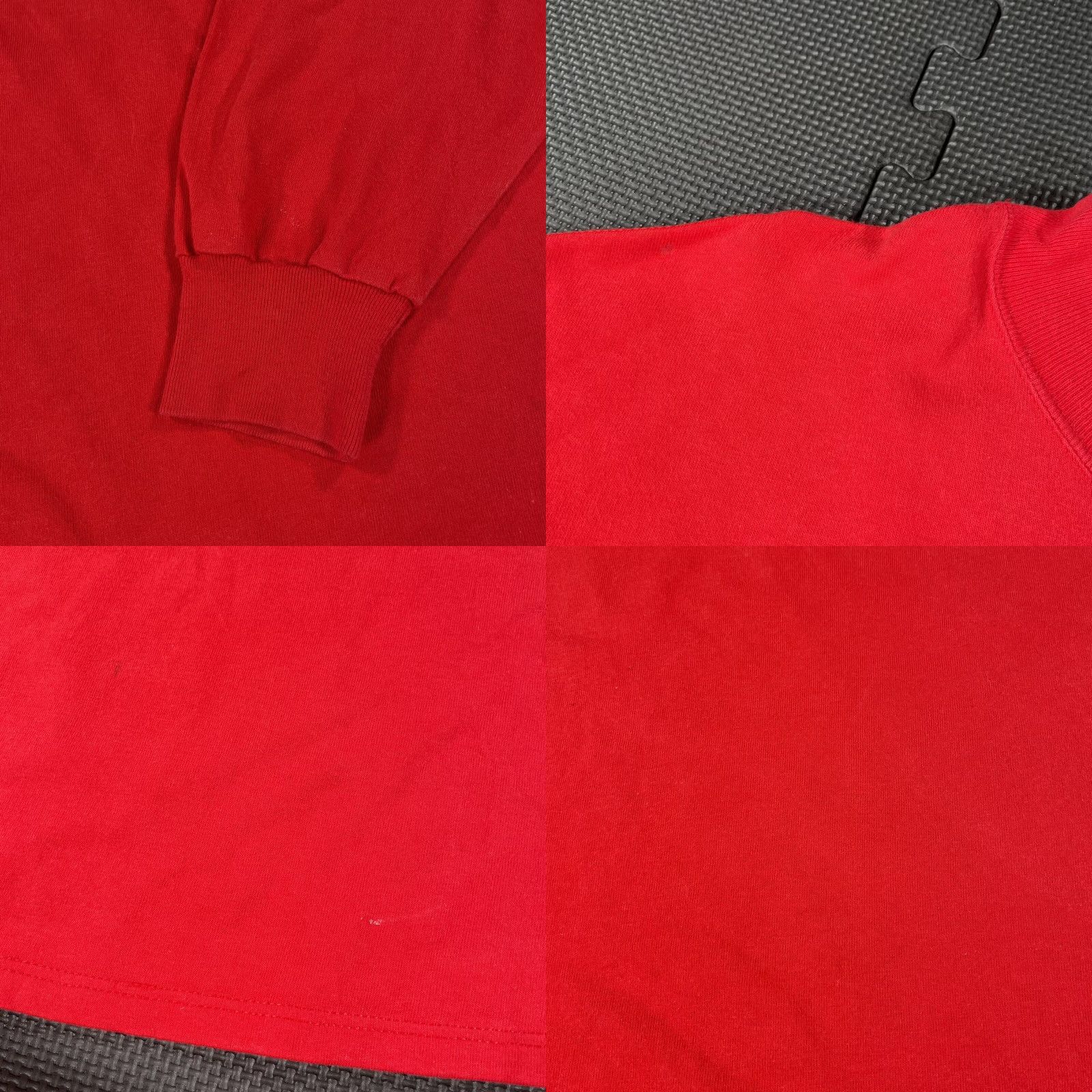 Vintage VINTAGE 90s Rawlings Mock Neck Long Sleeve T Shirt Adult XL Red Cotton Size US XL / EU 56 / 4 - 8 Thumbnail