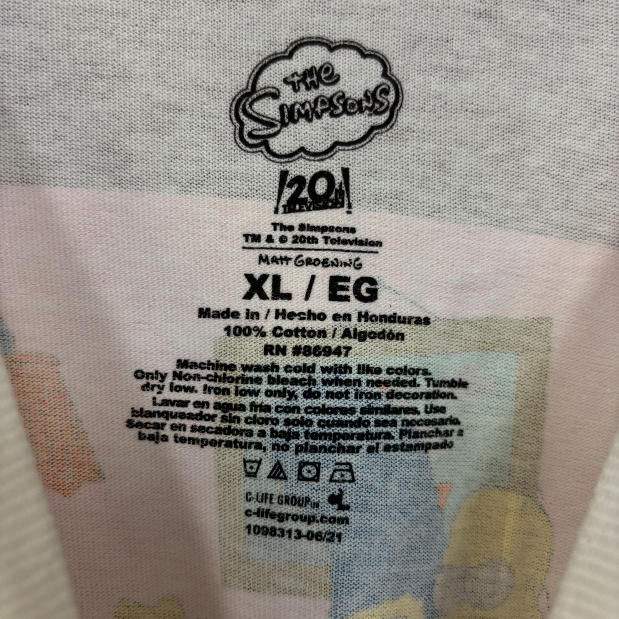 The Simpsons The Simpsons Couch Gag Were just a Normal family Tshirt XL Size US XL / EU 56 / 4 - 5 Thumbnail