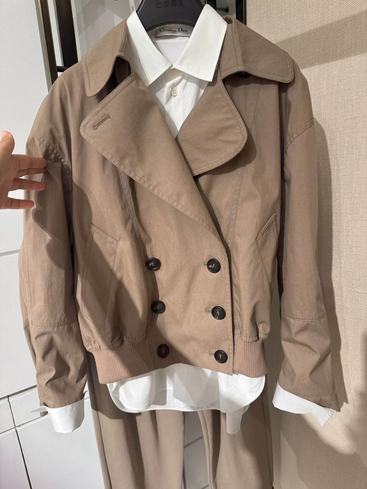 Brunello Cucinelli Brunello Cucinelli Beige Coat Size 38 Size US S / EU 44-46 / 1 - 1 Thumbnail