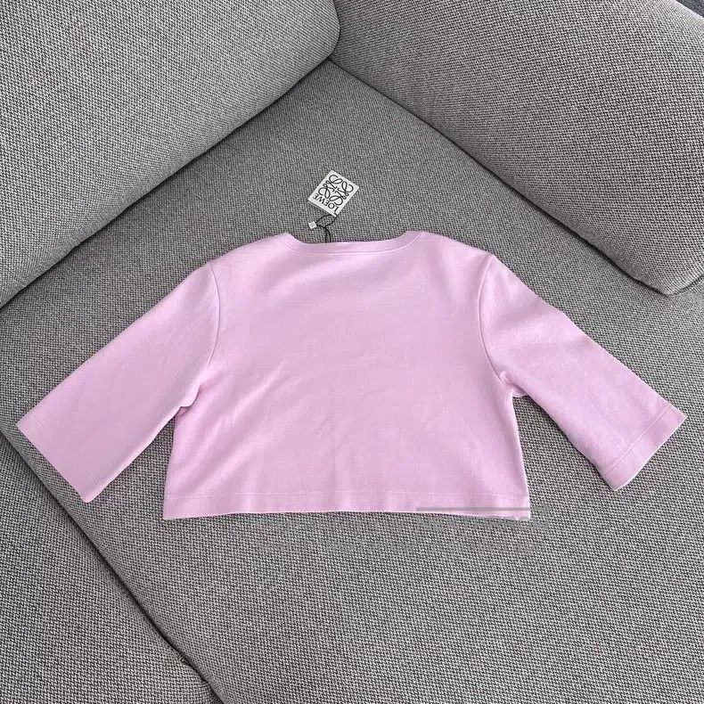 Loewe Loewe Pink logo printed short spicy short sleeve, round ne Size XS / US 0-2 / IT 36-38 - 2 Thumbnail