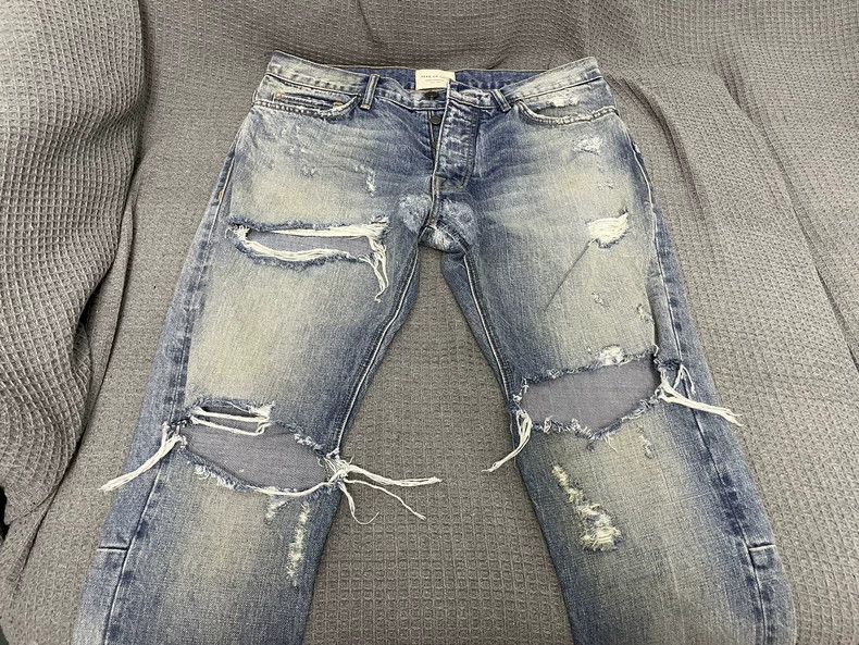 Fear of God Fear of God OG first generation blue bull Size US 32 / EU 48 - 7 Thumbnail