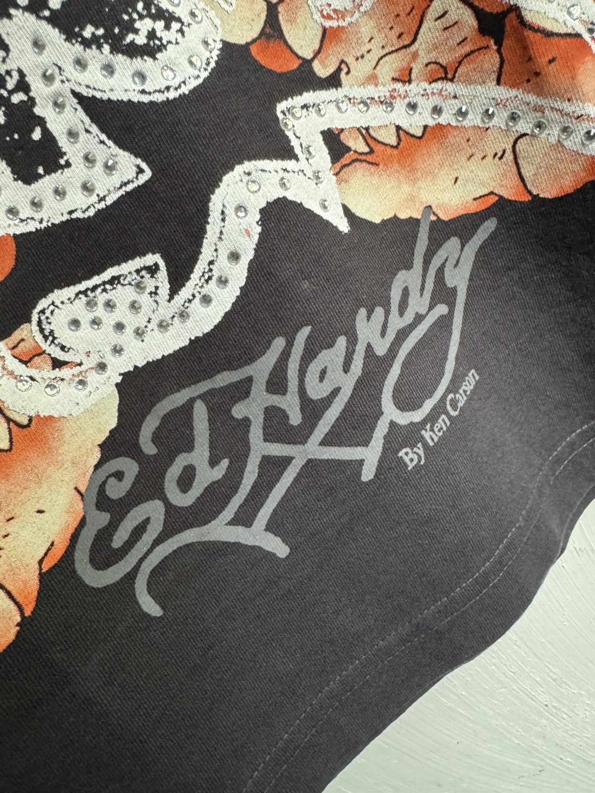 Ed Hardy × Ken Carson Ken Carson Ed Hardy Complexcon Hardcore Tee Black Size US M / EU 48-50 / 2 - 4 Thumbnail