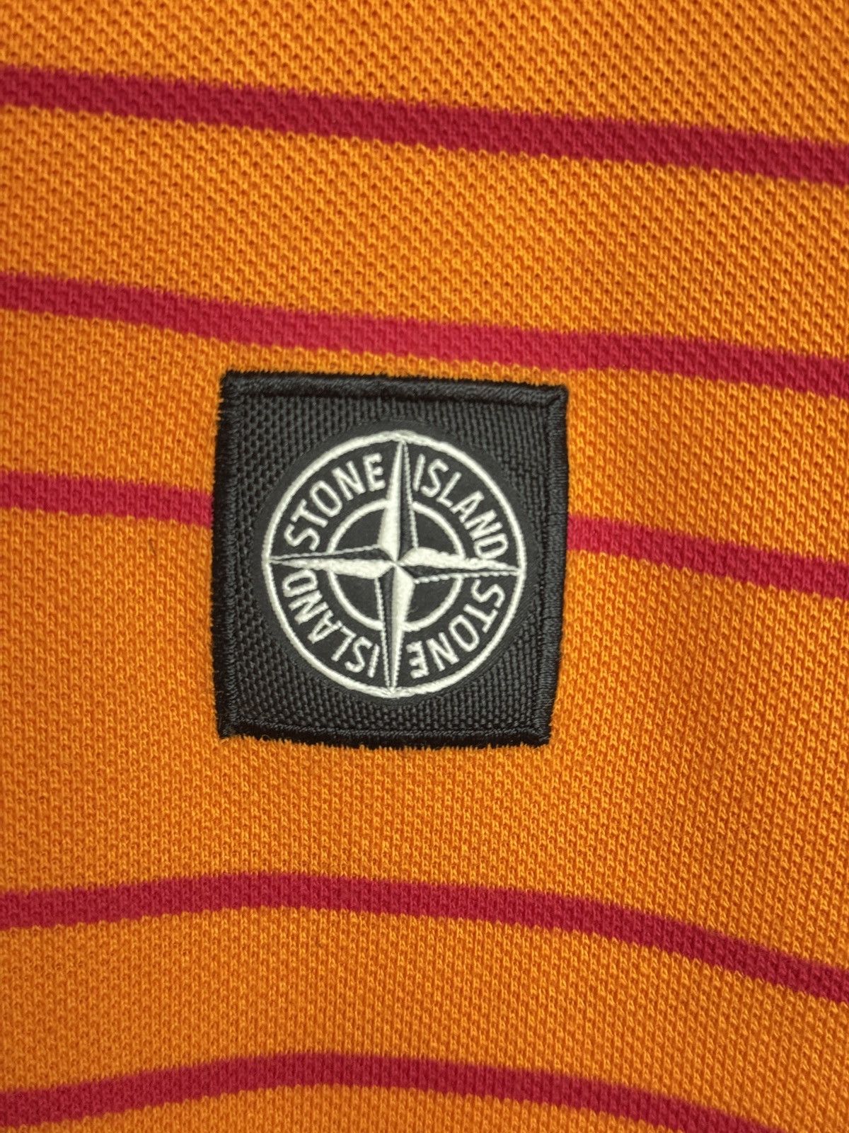 Stone Island Stone Island Striped L/s Polo Size US XXL / EU 58 / 5 - 4 Thumbnail