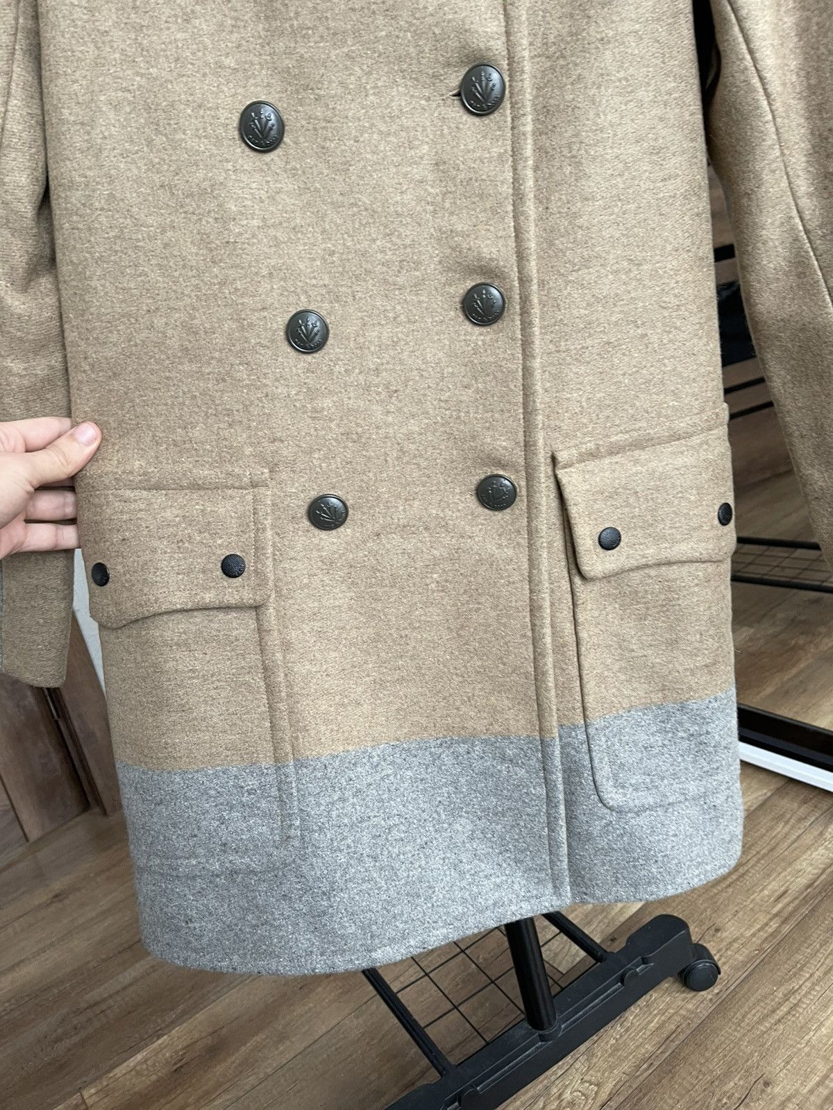 Rag & Bone Rag And Bone New York Double Wool Coat Jacket Size US S / EU 44-46 / 1 - 7 Thumbnail