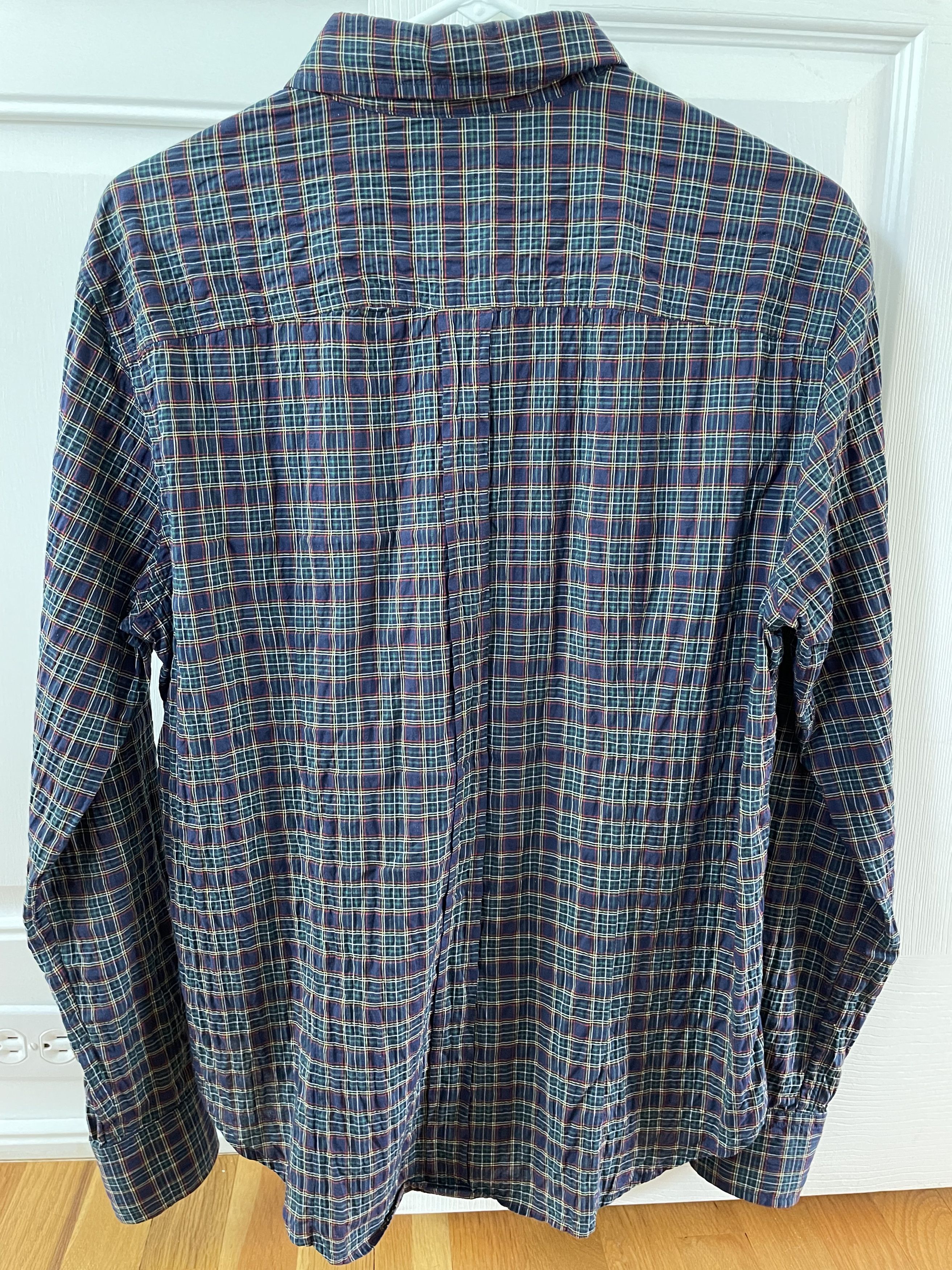 Band Of Outsiders Band of Outsiders plaid shirt oxford stretch fabric Size US S / EU 44-46 / 1 - 3 Thumbnail