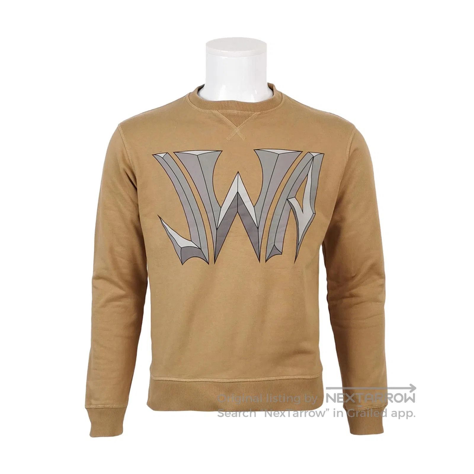 JW Anderson J.W.Anderson XS Cotton-Ramie Logo Long-Sleeve Sweatshirt. Size US XS / EU 42 / 0 - 1 Thumbnail