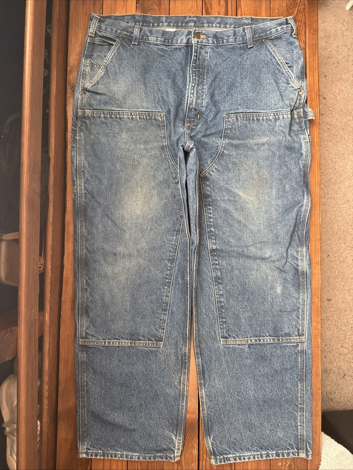 Vintage Carhartt Denim Double Knee Jeans
