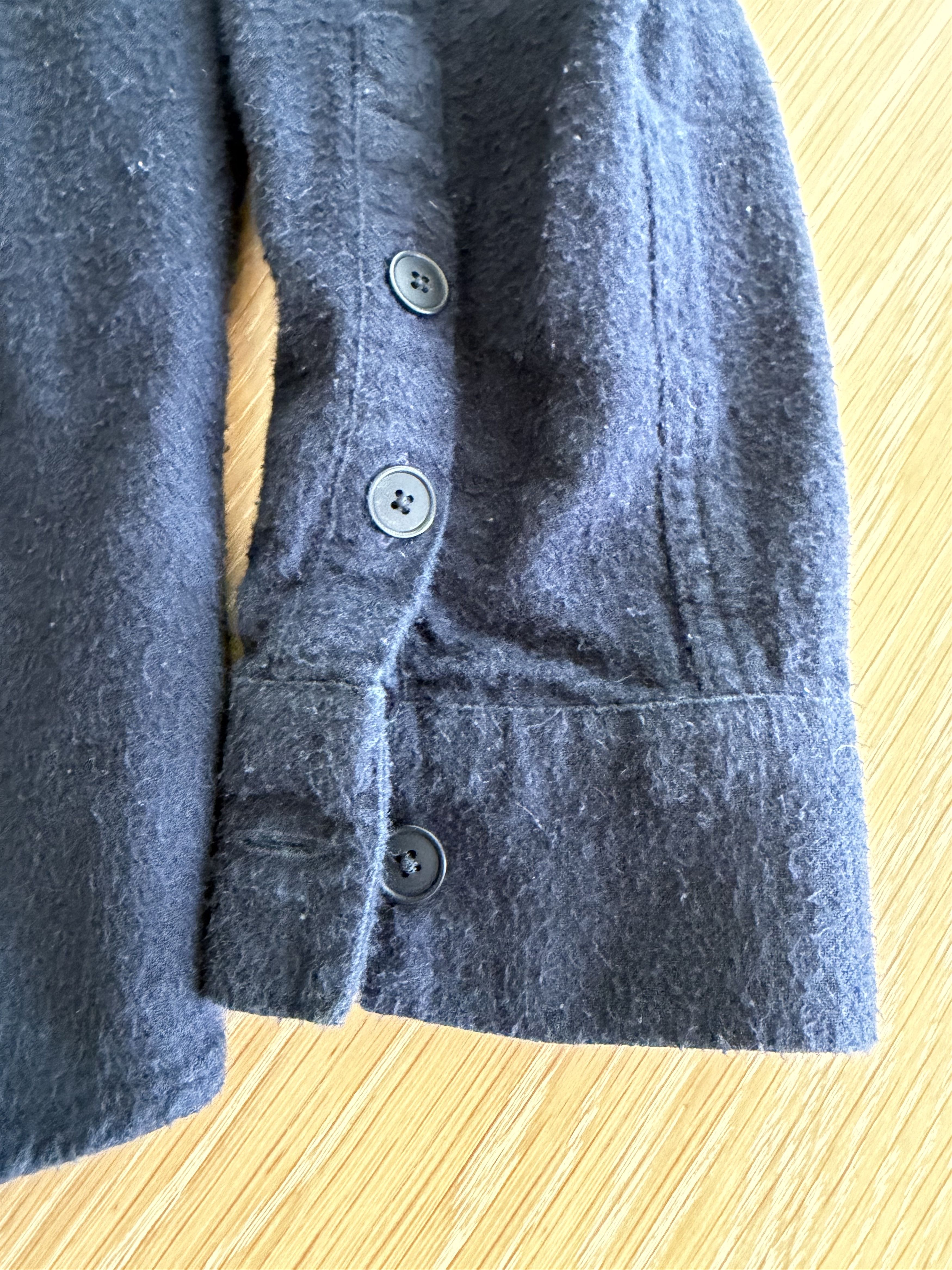 Folk Folk Navy Felt Shirt Size US M / EU 48-50 / 2 - 7 Thumbnail