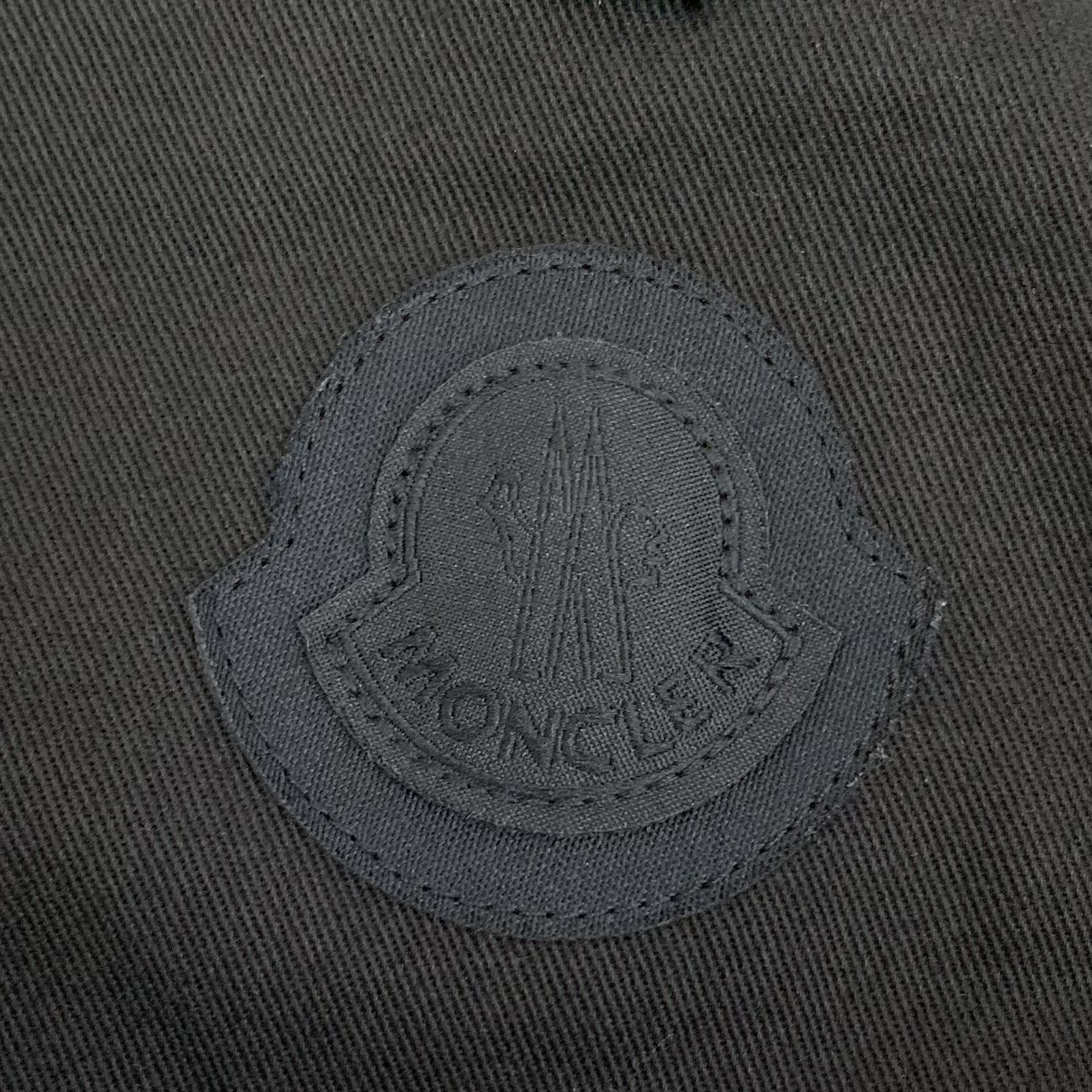 Moncler Moncler Logo Cotton Pants Black (42) Size US 26 / EU 42 - 6 Thumbnail