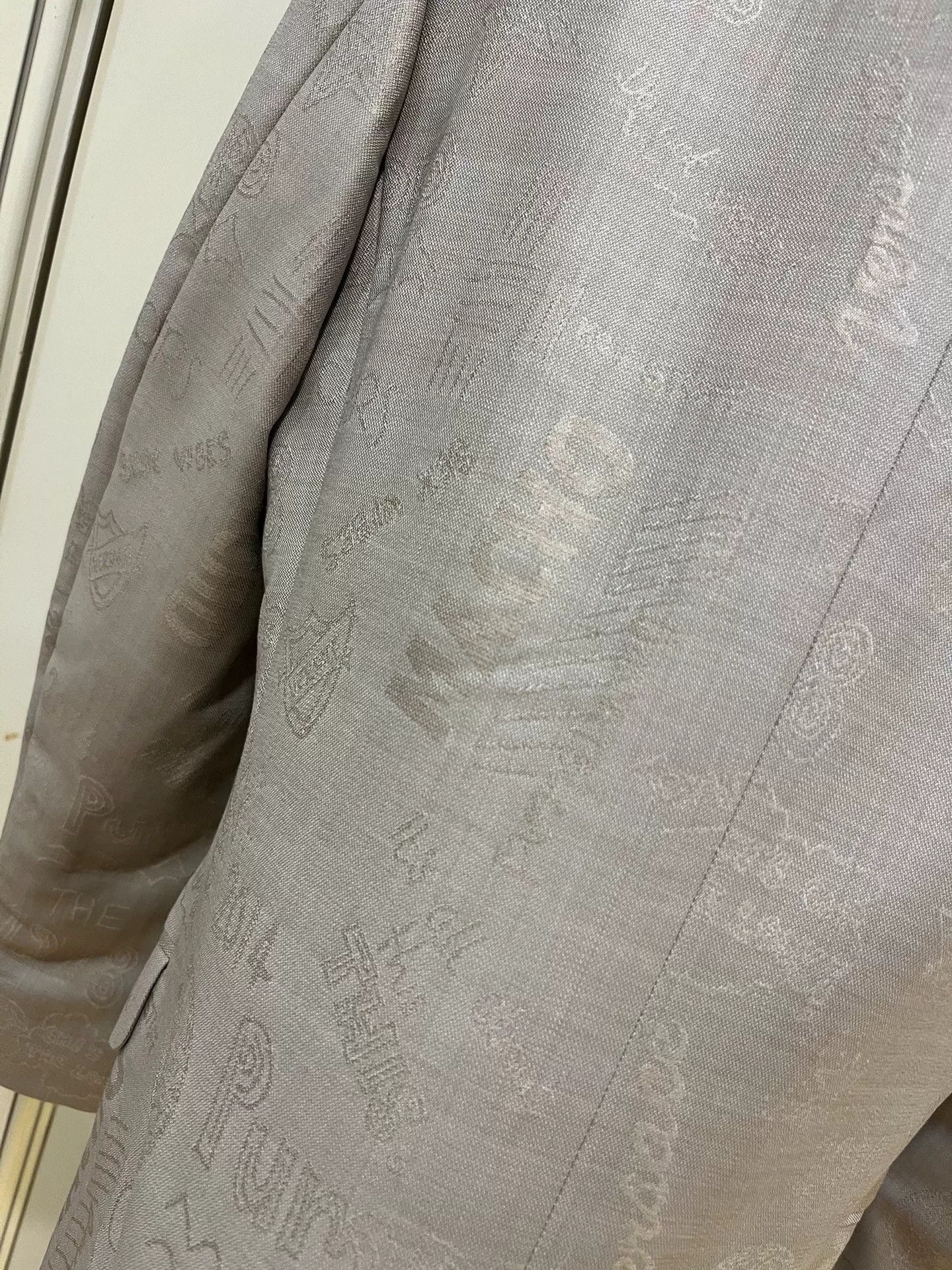 Versace Versace Beige Slim Fit Suit 46 Size US S / EU 44-46 / 1 - 9 Thumbnail