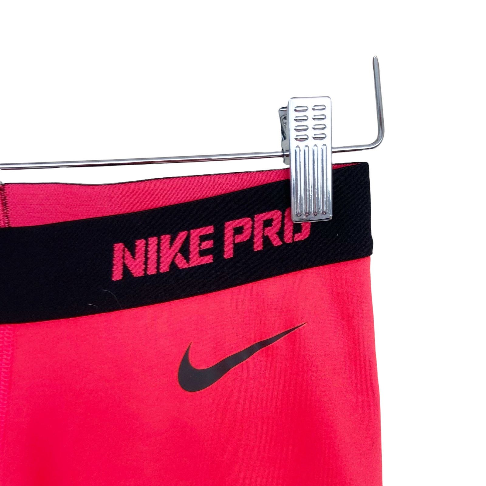 Nike Nike Pro Hypercool Neon Coral Leggings Sz S Size 27" / US 4 / IT 40 - 4 Thumbnail